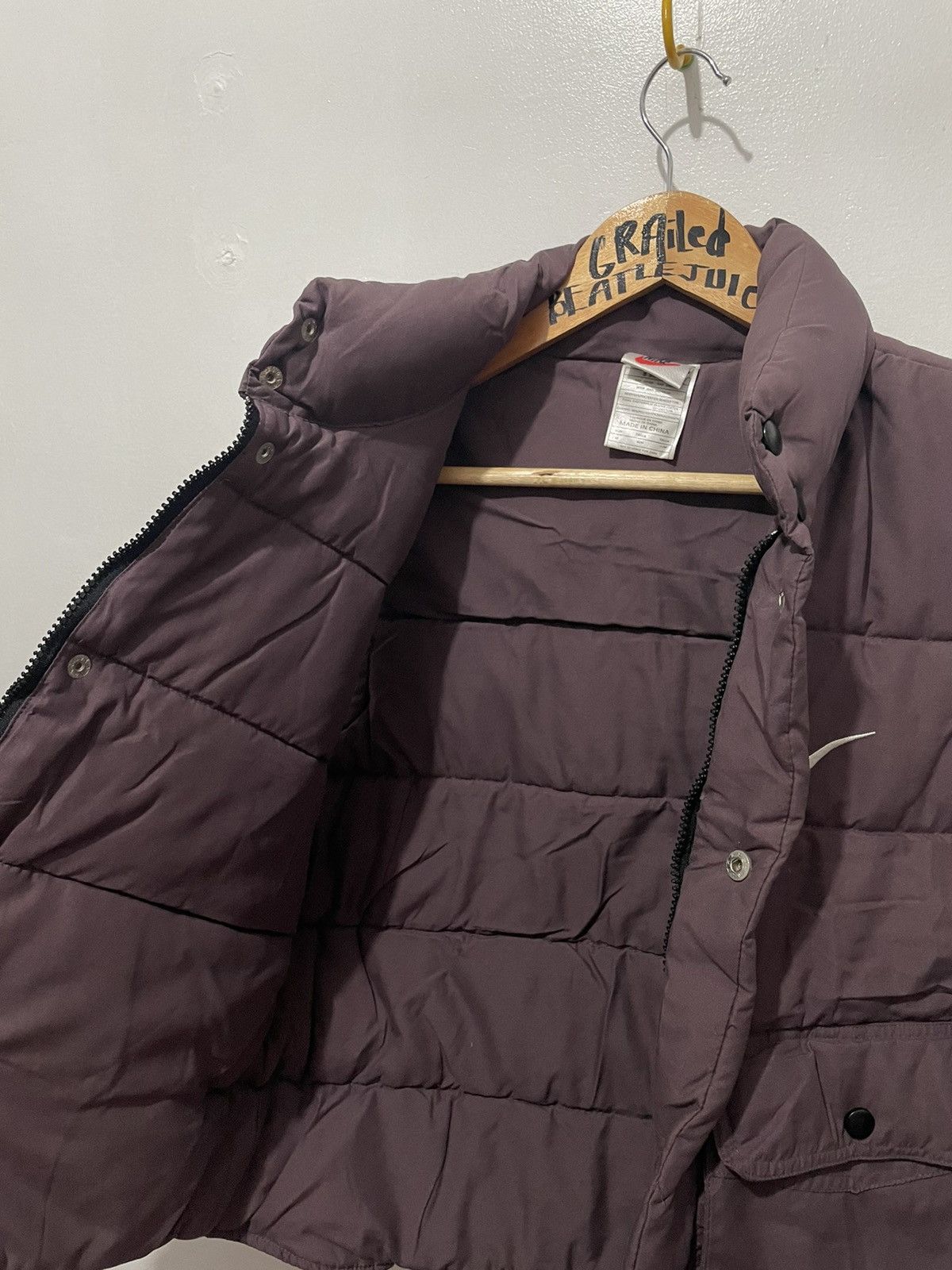 Nike Vintage x streetwear x nike puffer vest Size US M / EU 48-50 / 2 - 4 Thumbnail