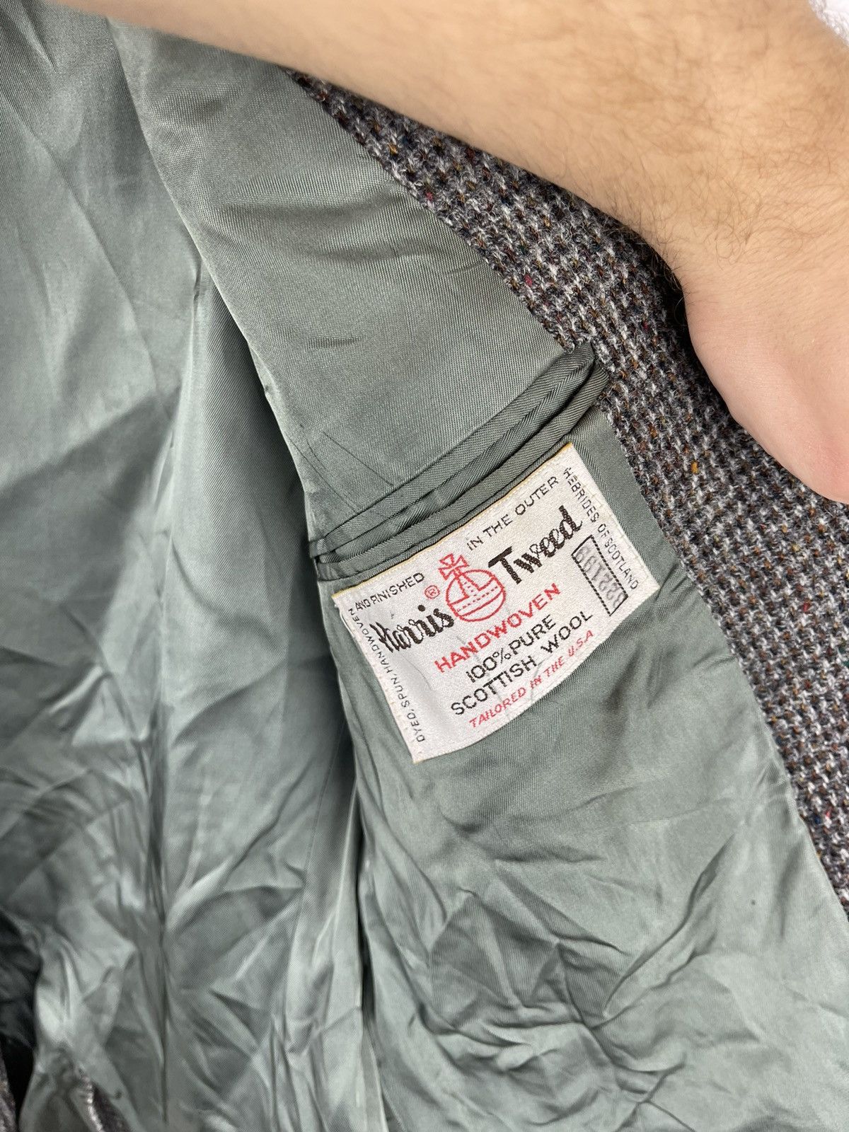 Harris Tweed Harris tweed vintage Scottish wool made in USA blazer jacket Size 44R - 8 Thumbnail