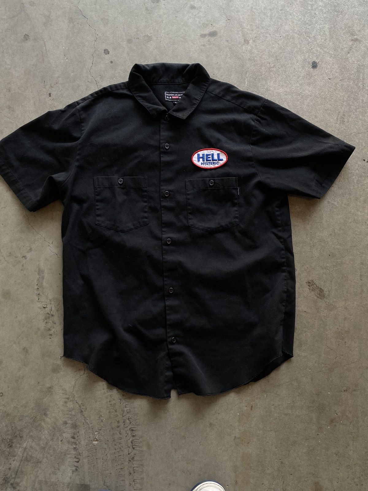 SUPREME Hysteric Glamour Work Shirt シュプリーム 宅配便配送 