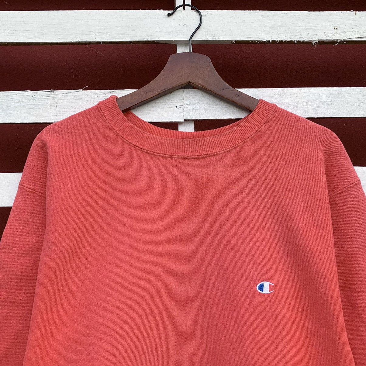 Champion × Vintage Vintage 90s Champion Reverse Weave Sweatshirt Size US L / EU 52-54 / 3 - 3 Thumbnail