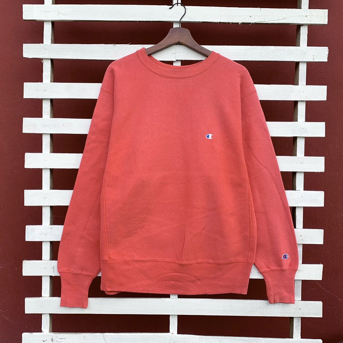 Champion × Vintage Vintage 90s Champion Reverse Weave Sweatshirt Size US L / EU 52-54 / 3 - 1 Thumbnail
