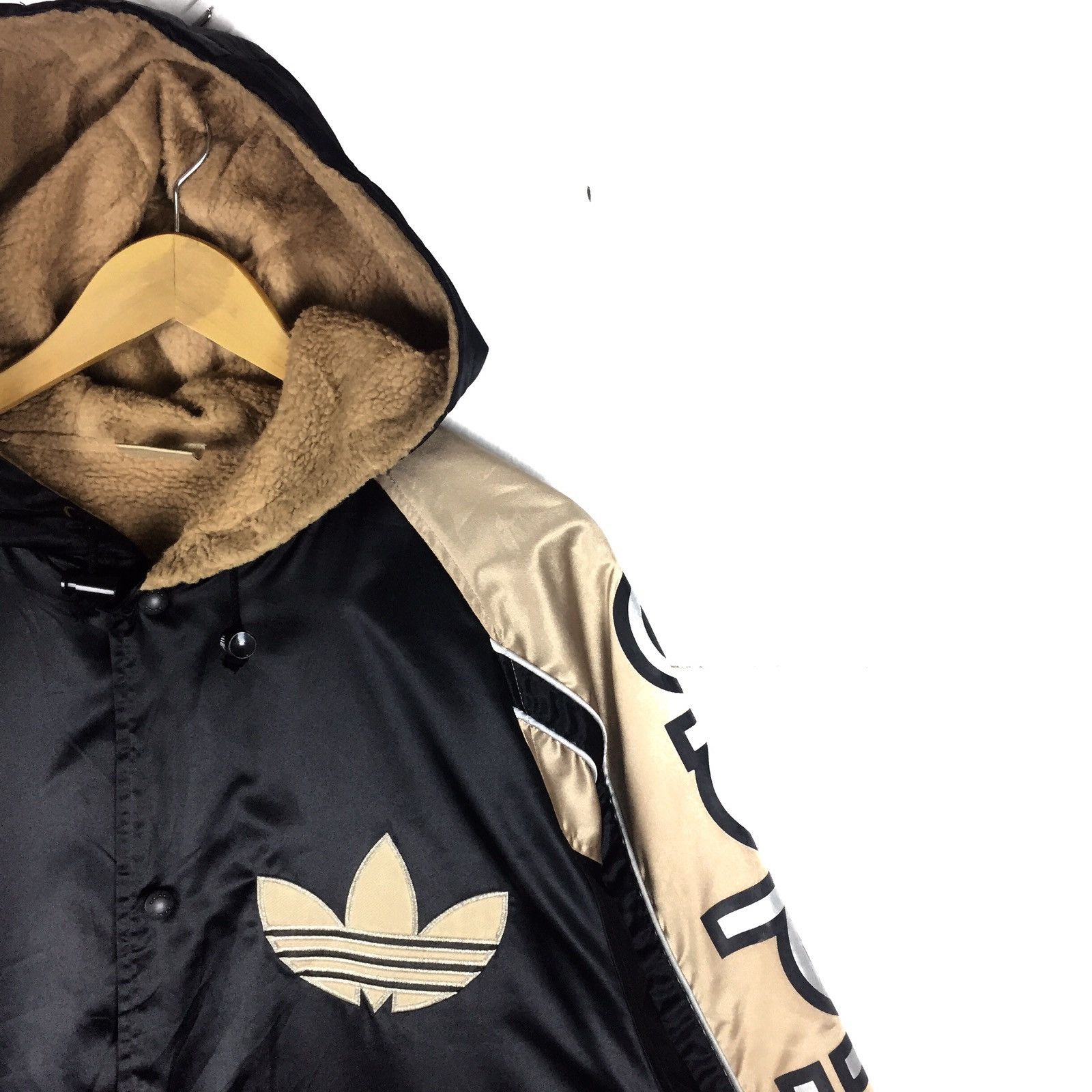 Adidas Vintage 90s Adidas Trefoil Multicolour Long Jacket | L Size US L / EU 52-54 / 3 - 8 Thumbnail