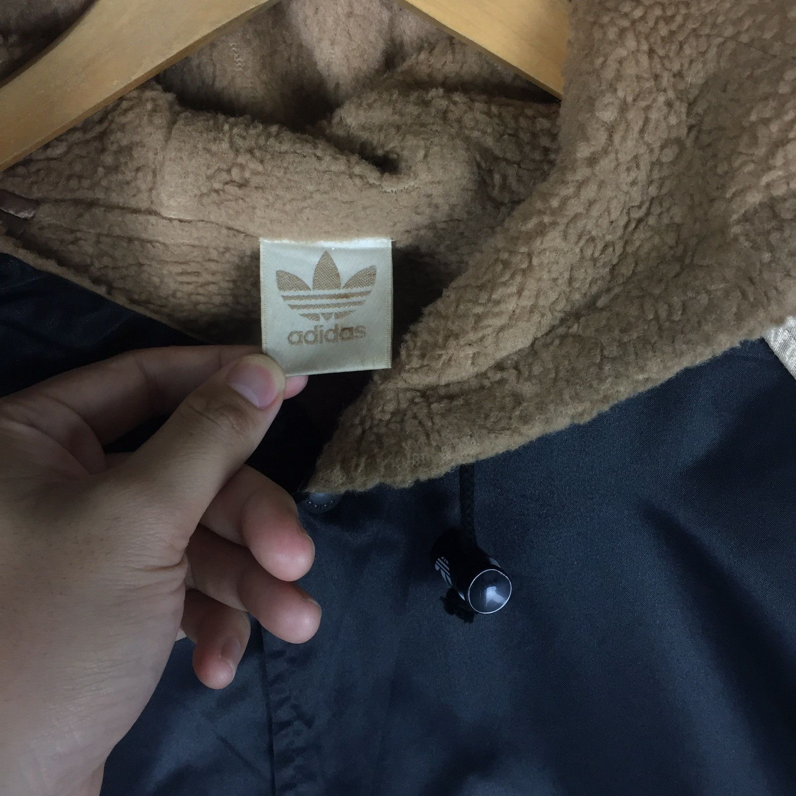 Adidas Vintage 90s Adidas Trefoil Multicolour Long Jacket | L Size US L / EU 52-54 / 3 - 3 Thumbnail