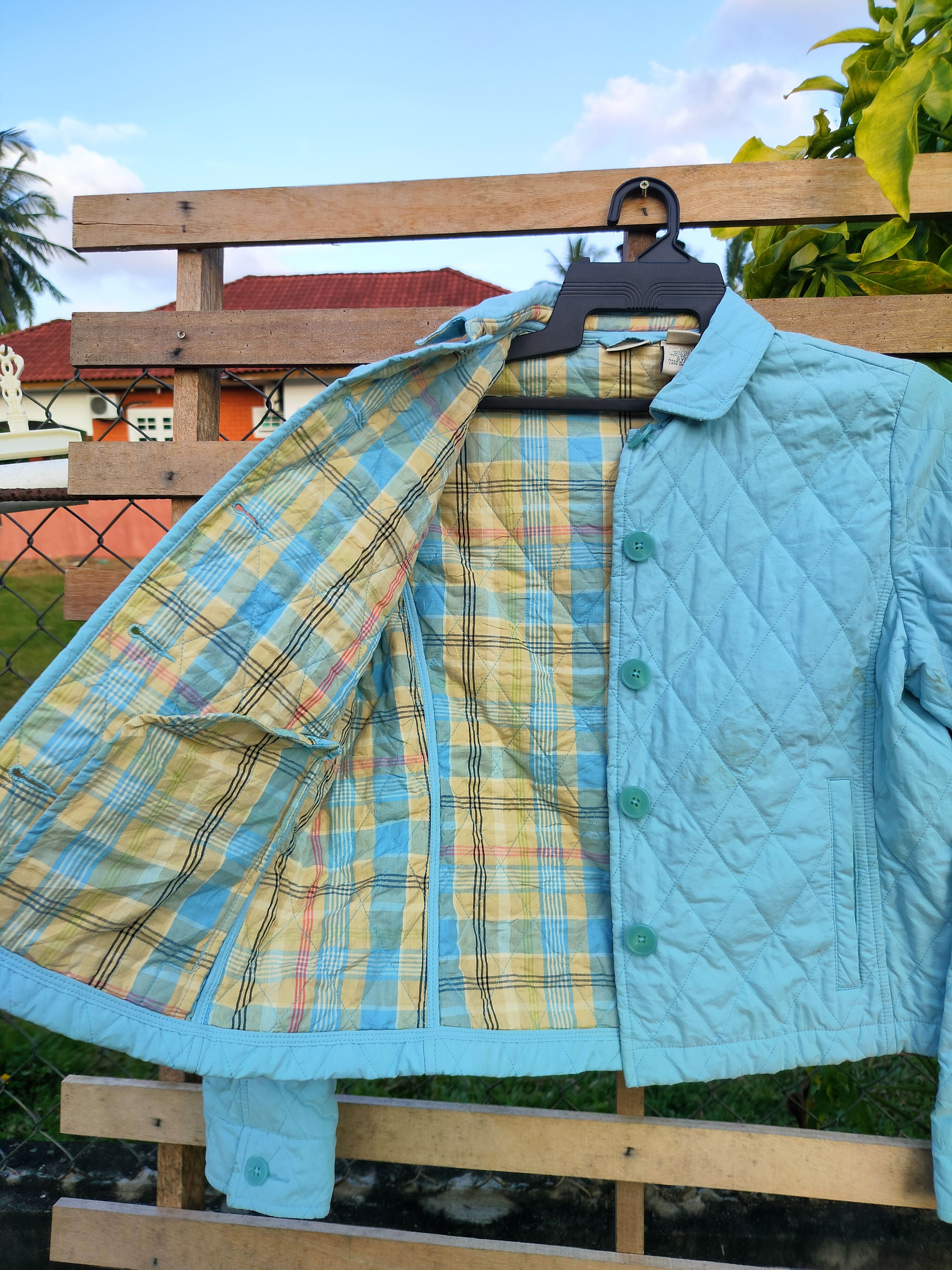 Japanese Brand × L.L. Bean L.L BEAN NOVACHECK QUILTED JACKET Size S / US 4 / IT 40 - 6 Thumbnail