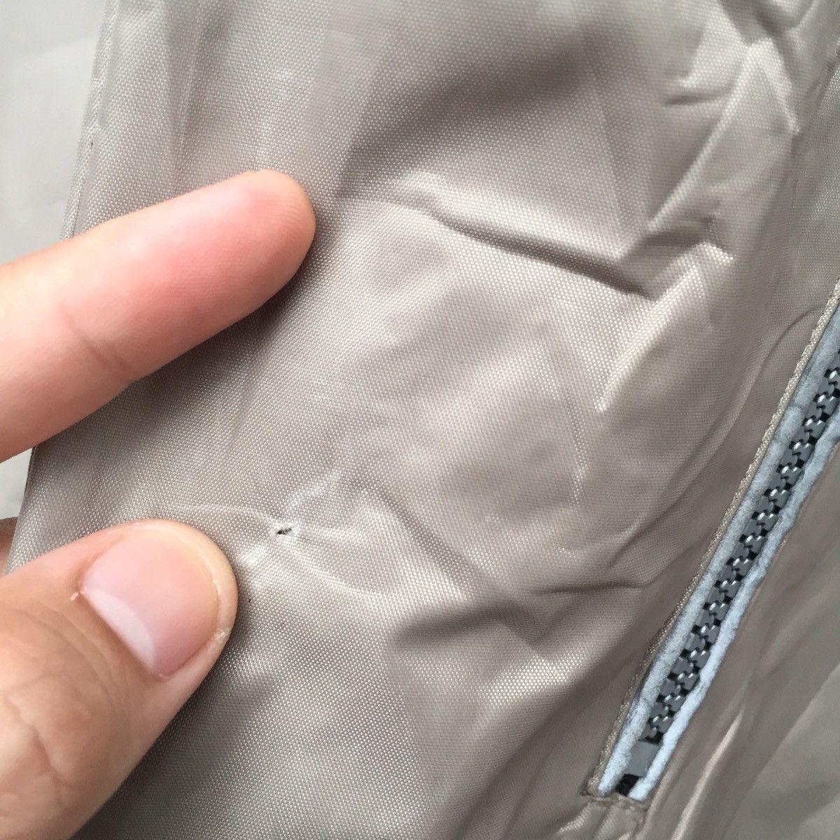 Nike Vintage 90s Nike Swoosh Small Logo Zipper Jacket | Hype Size US L / EU 52-54 / 3 - 4 Thumbnail