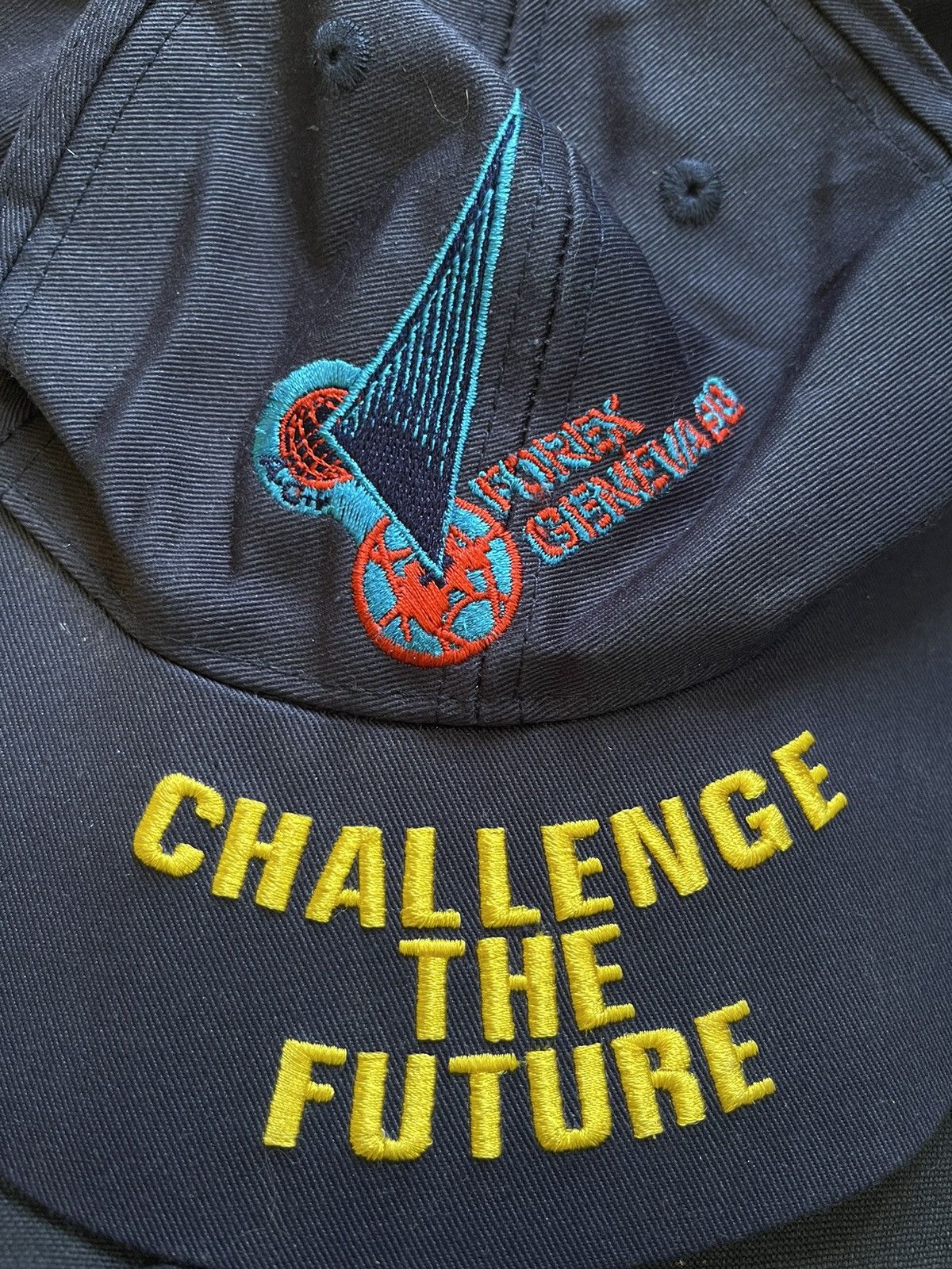 Vintage Forex Geneva 98 Switzerland Challenge The Future Cap