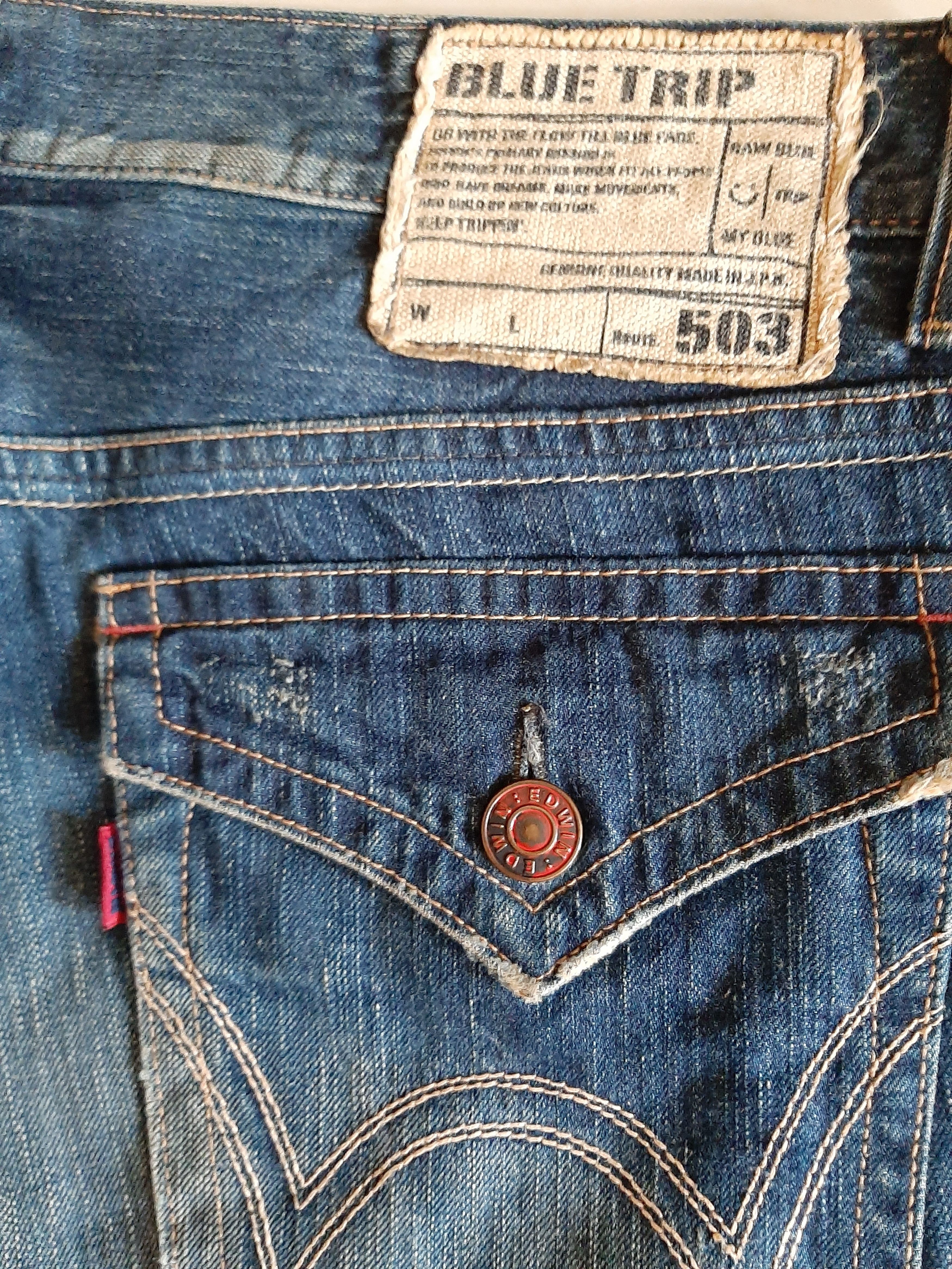 Edwin Nice savage Edwin 503 flared jeans Size US 34 / EU 50 - 15 Thumbnail