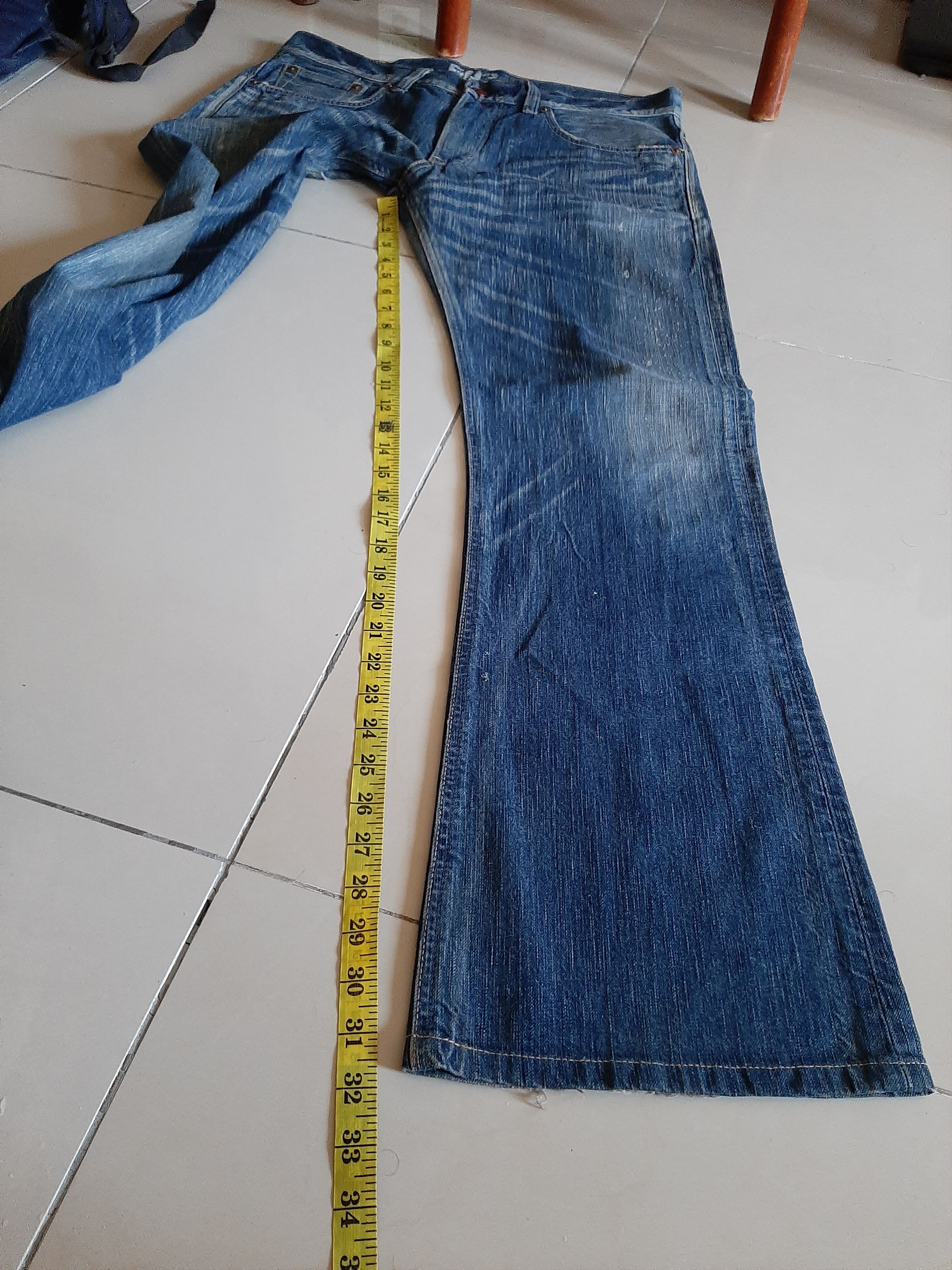 Edwin Nice savage Edwin 503 flared jeans Size US 34 / EU 50 - 20 Thumbnail