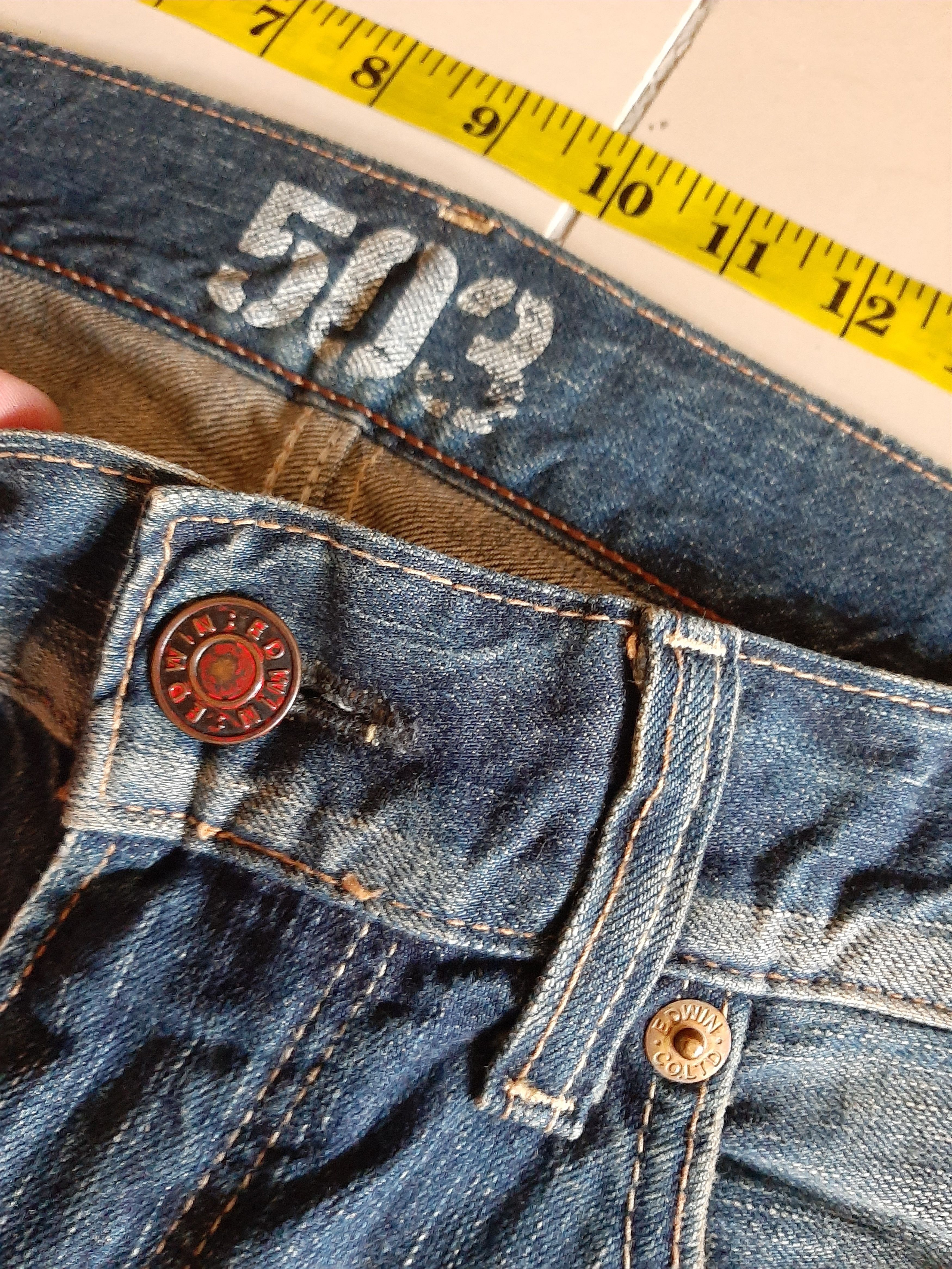 Edwin Nice savage Edwin 503 flared jeans Size US 34 / EU 50 - 13 Thumbnail