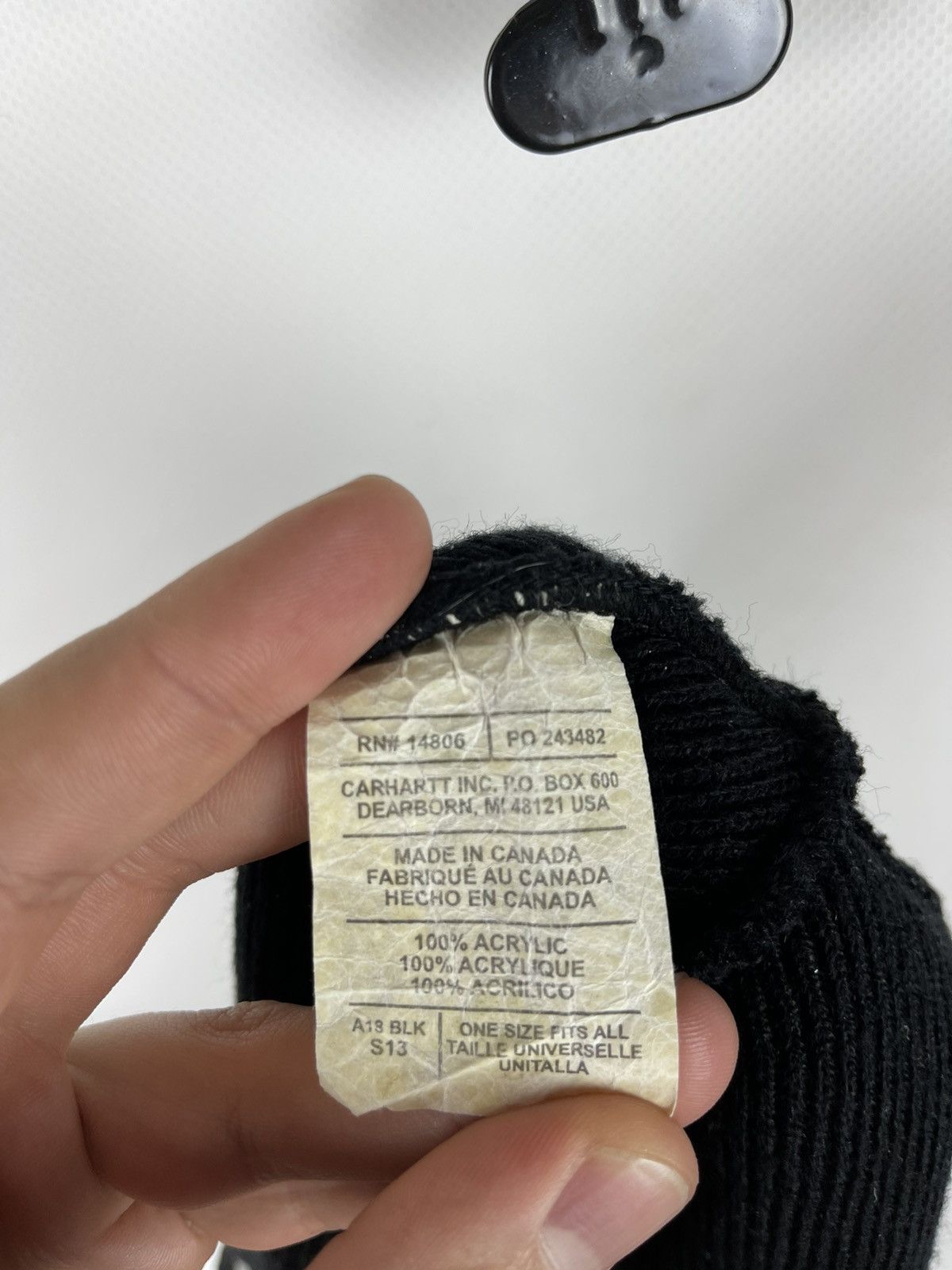 Carhartt Carhartt vintage made in Canada hat beanie Size ONE SIZE - 5 Thumbnail