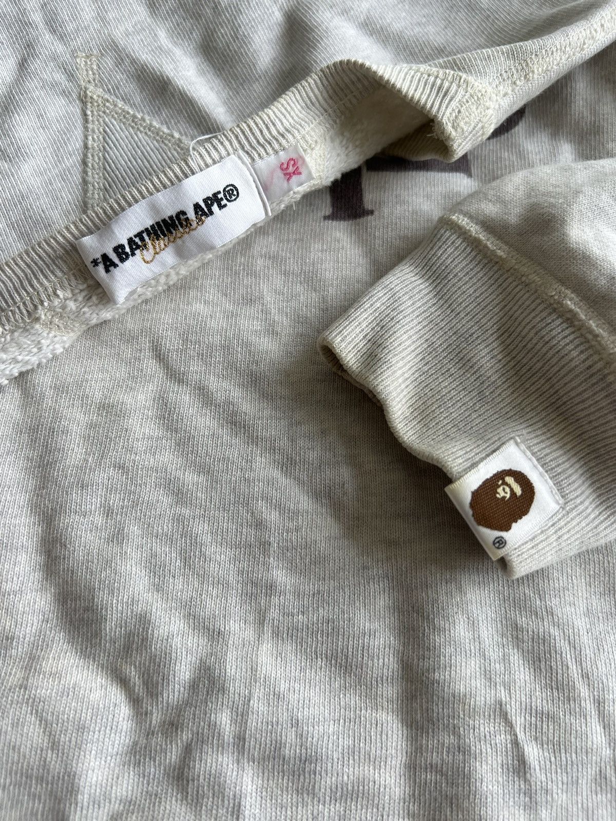 Bape OG Bathing Ape Classic ™️ Logo Double V Crewneck Sweats Size US XS / EU 42 / 0 - 6 Thumbnail