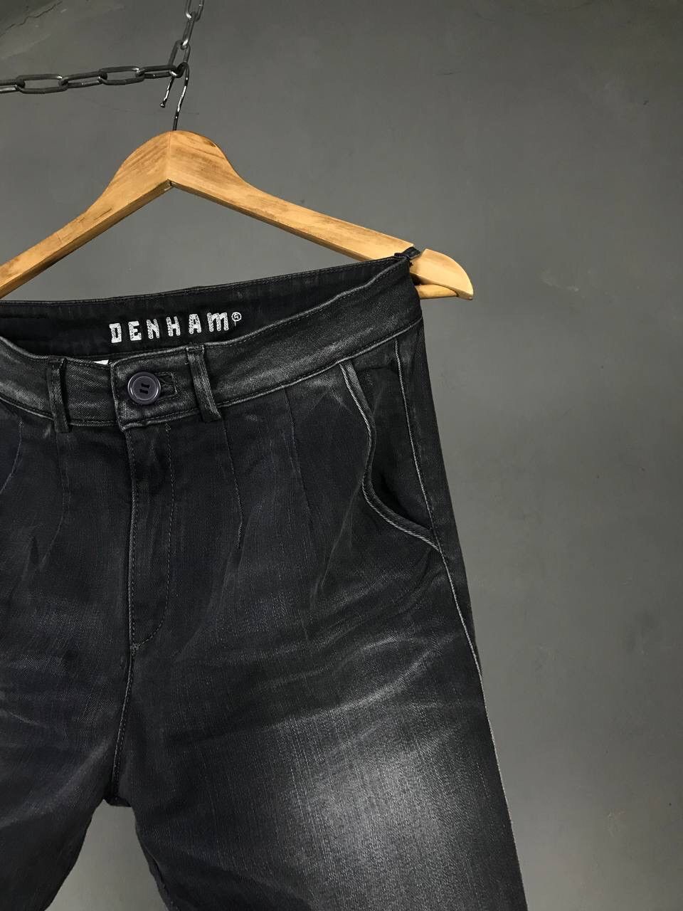 DENHAM × Designer Denham luxury street fashion designer gray jeans Size US 28 / EU 44 - 2 Thumbnail