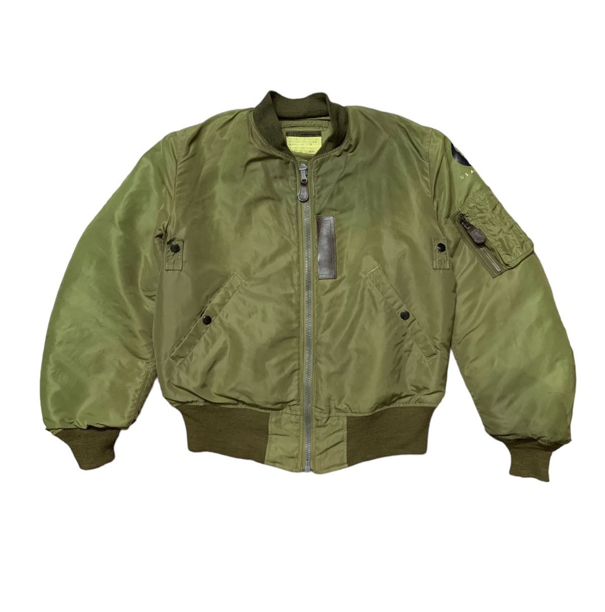 Buzz Ricksons Type B-15C Modified Flight Jacket Size 38 Bombers