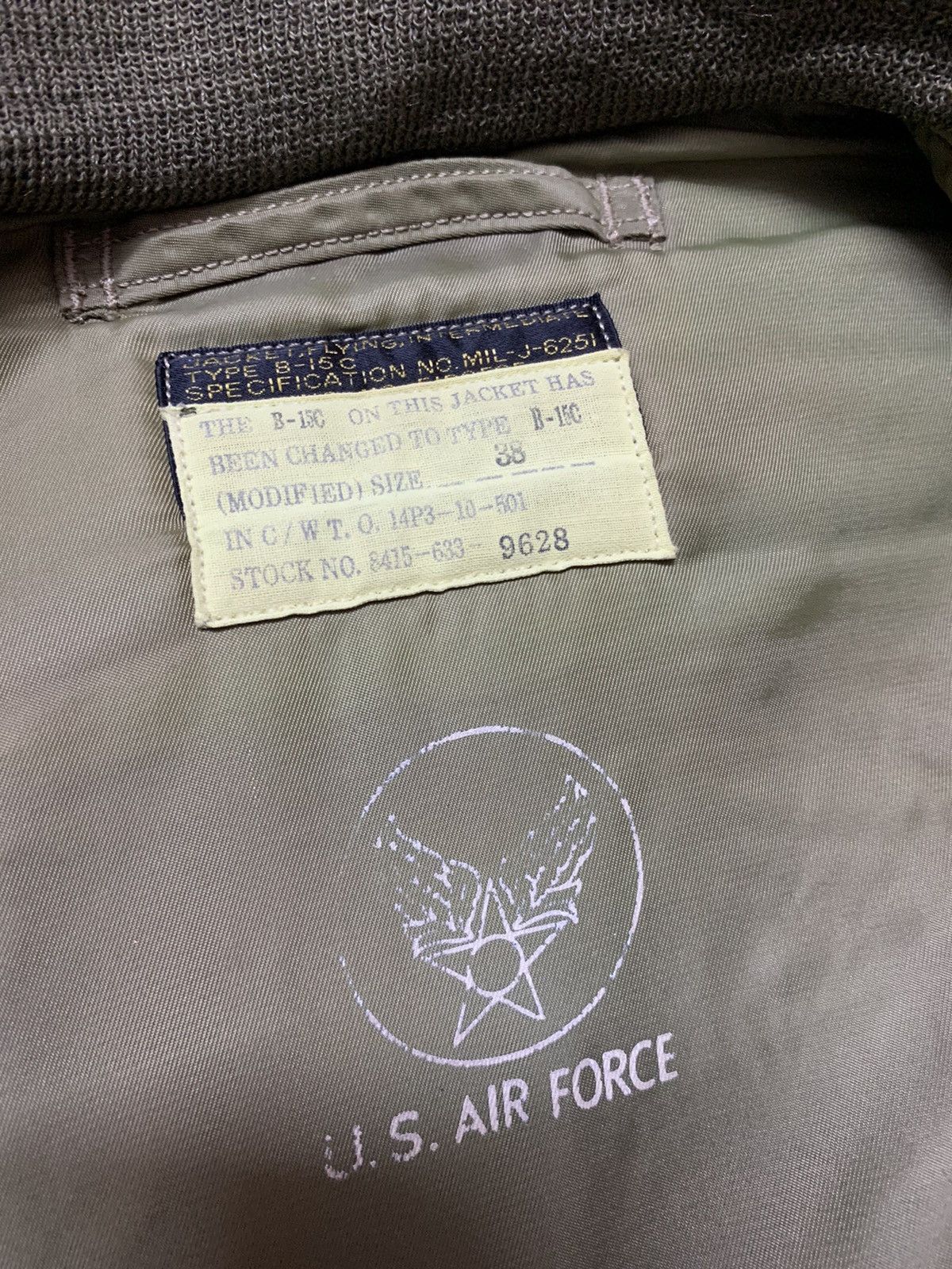 Buzz Rickson's × Toyo Enterprises Buzz Ricksons Type B-15C Modified Flight Jacket Size 38 Size US M / EU 48-50 / 2 - 13 Thumbnail