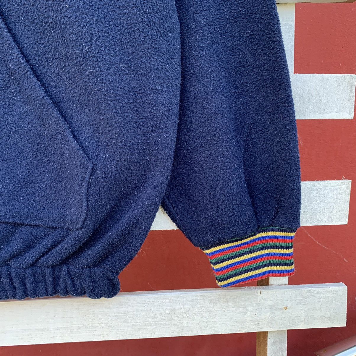 Trussardi × Vintage Vintage 90s Trussardi Italy Fleece Sweater Size US L / EU 52-54 / 3 - 6 Thumbnail