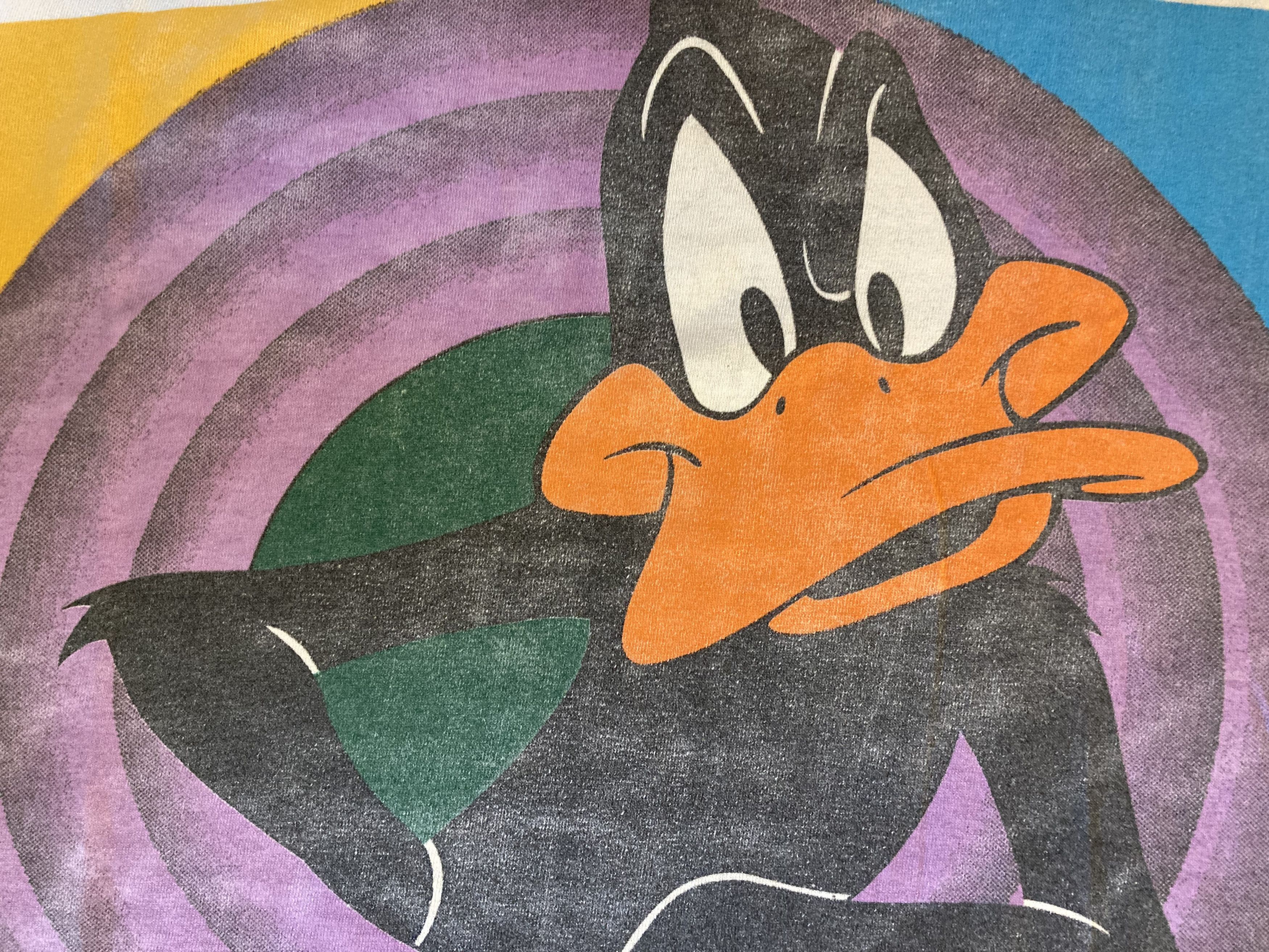 Vintage Looney Tunes 1992 Duffy Duck × Vintage × Warner Bros Size US L / EU 52-54 / 3 - 9 Thumbnail