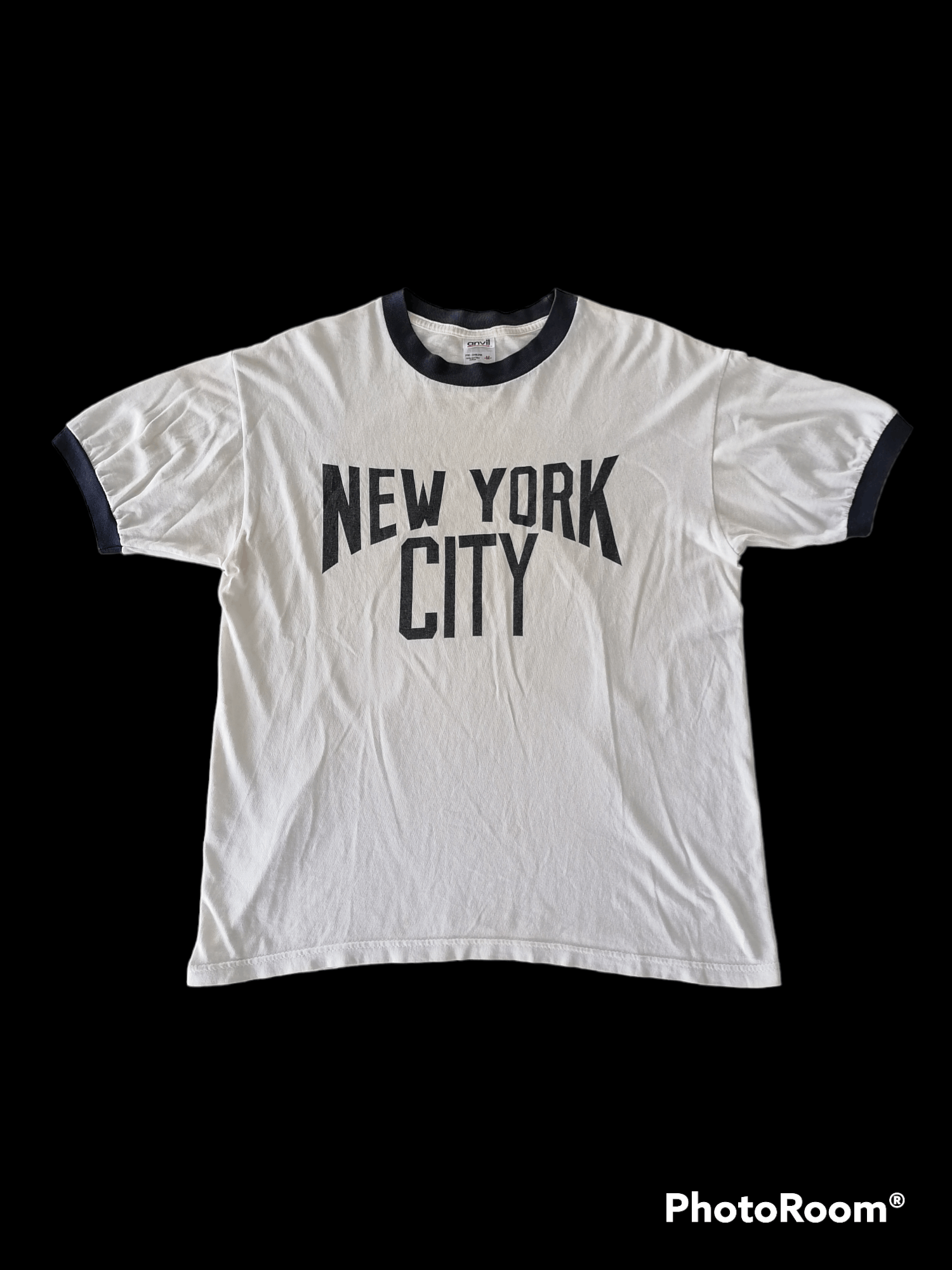 Vintage Vintage John Lennon New York City Ringer T-shirt Size US M / EU 48-50 / 2 - 2 Thumbnail