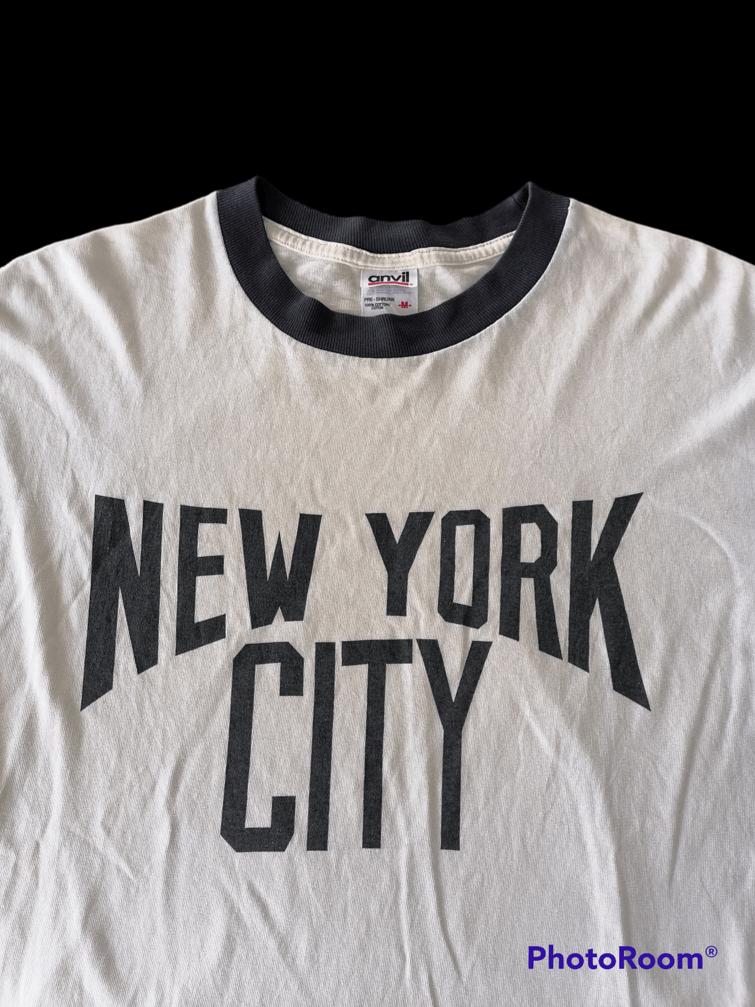 Vintage Vintage John Lennon New York City Ringer T-shirt Size US M / EU 48-50 / 2 - 3 Thumbnail
