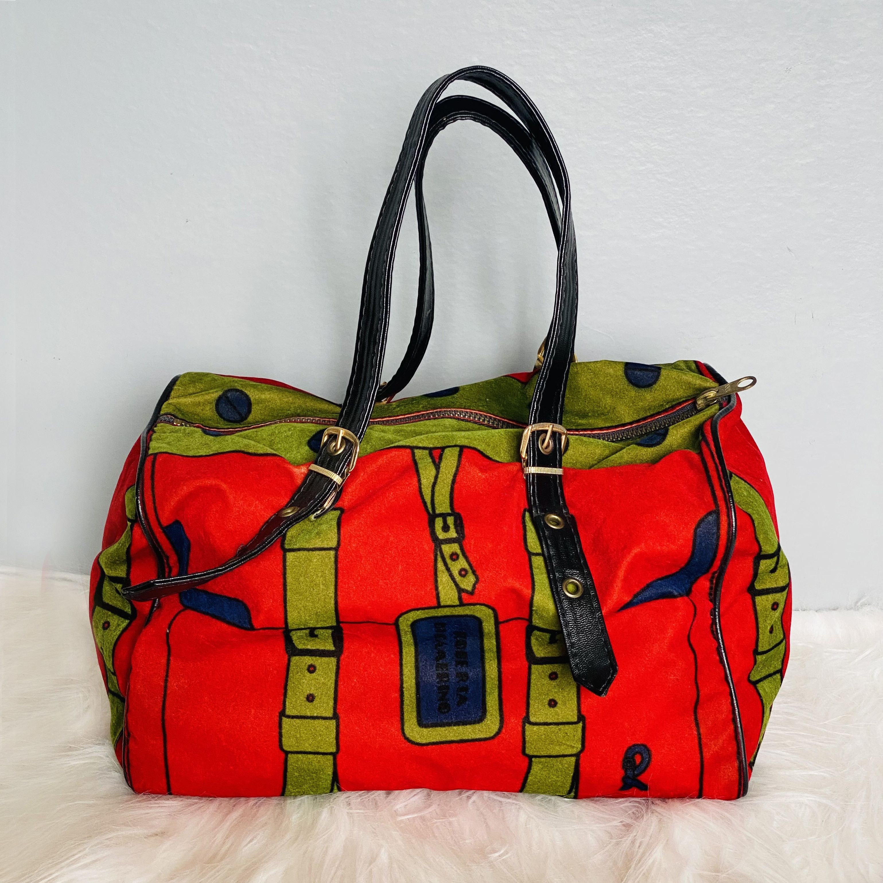 バッグ 80s Roberta di Camerino Bag ITALY made Roberta di Camerino Vintage Bag, Clothing, Vintage