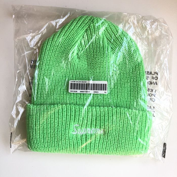 Supreme Supreme SS21 LOOSE Gauge Beanie GREEN | Grailed