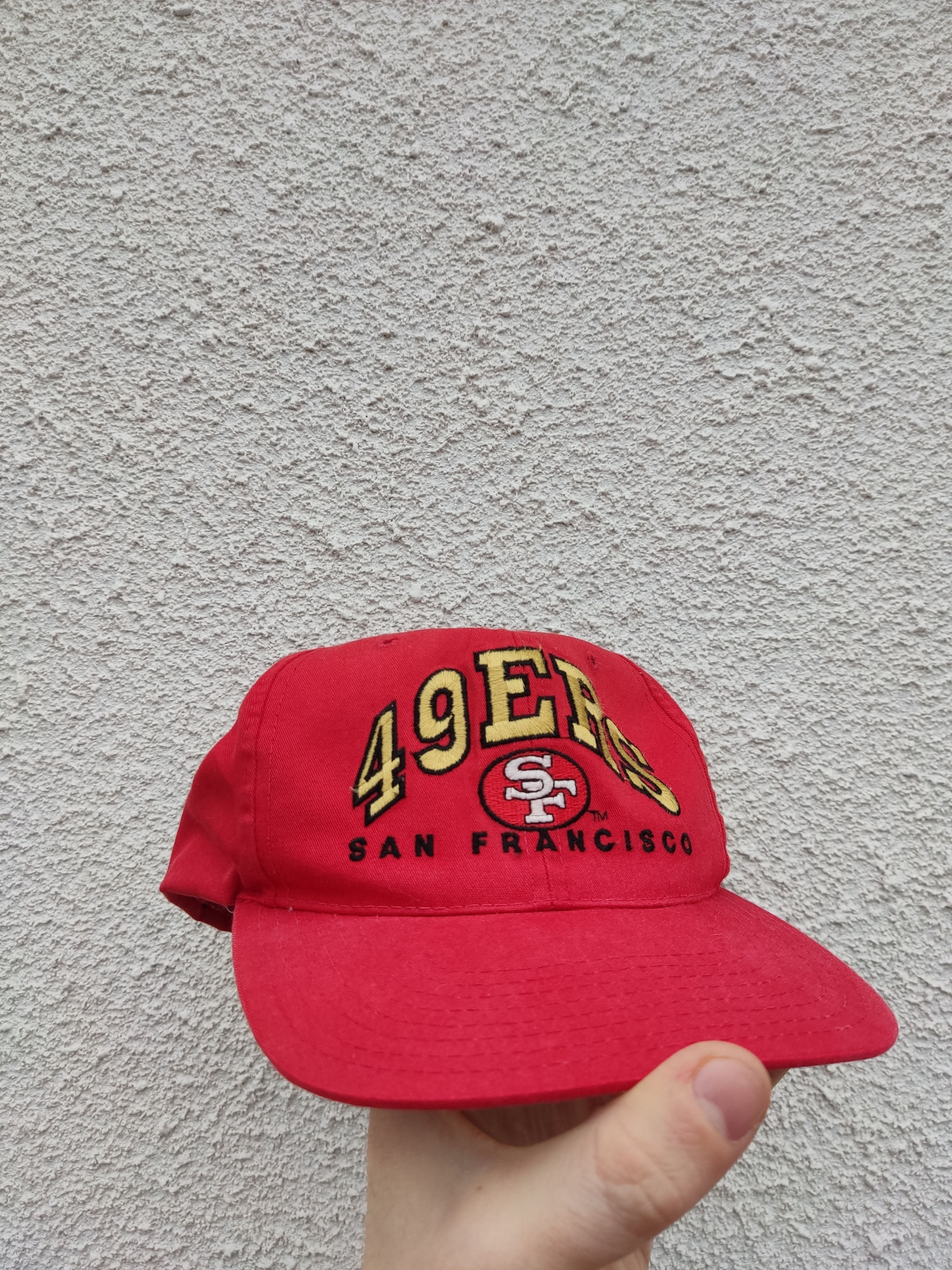 Vintage 90s San Francisco 49ers Snapback Hat Logo 7 Official 