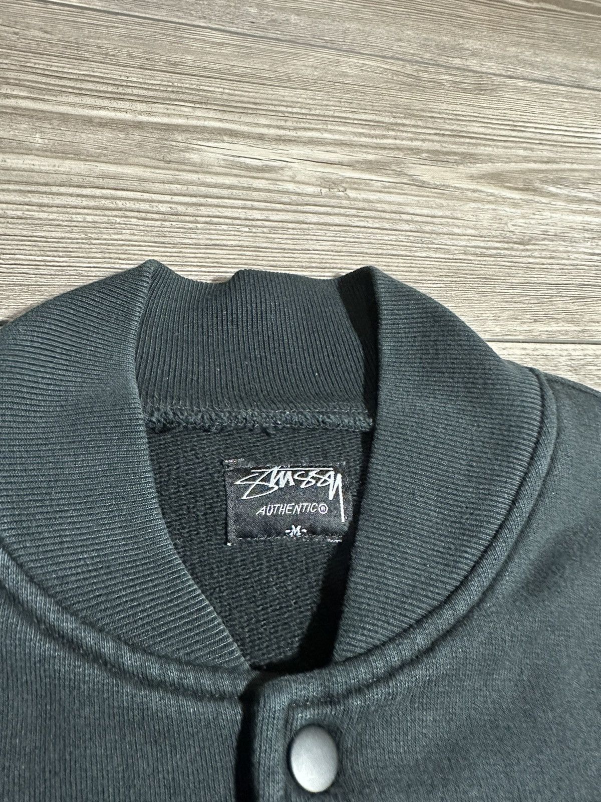 Stussy × Vintage Vintage Stussy Varsity Button Up Size US M / EU 48-50 / 2 - 5 Thumbnail