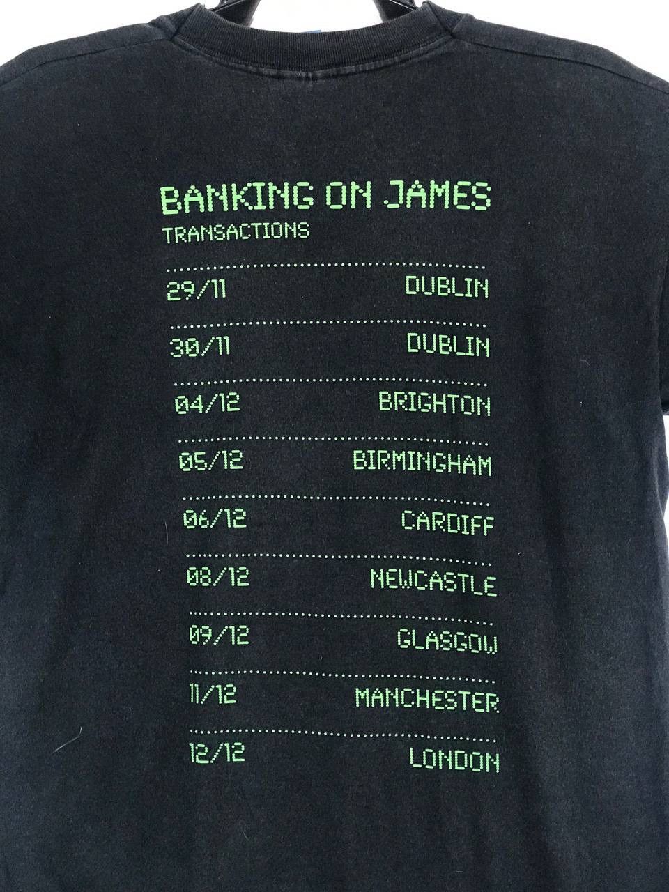 Band Tees Vintage rare James band brit pop Size US M / EU 48-50 / 2 - 6 Thumbnail