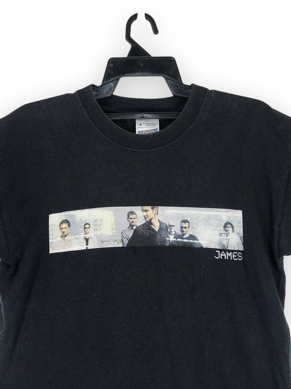 Band Tees Vintage rare James band brit pop Size US M / EU 48-50 / 2 - 2 Thumbnail