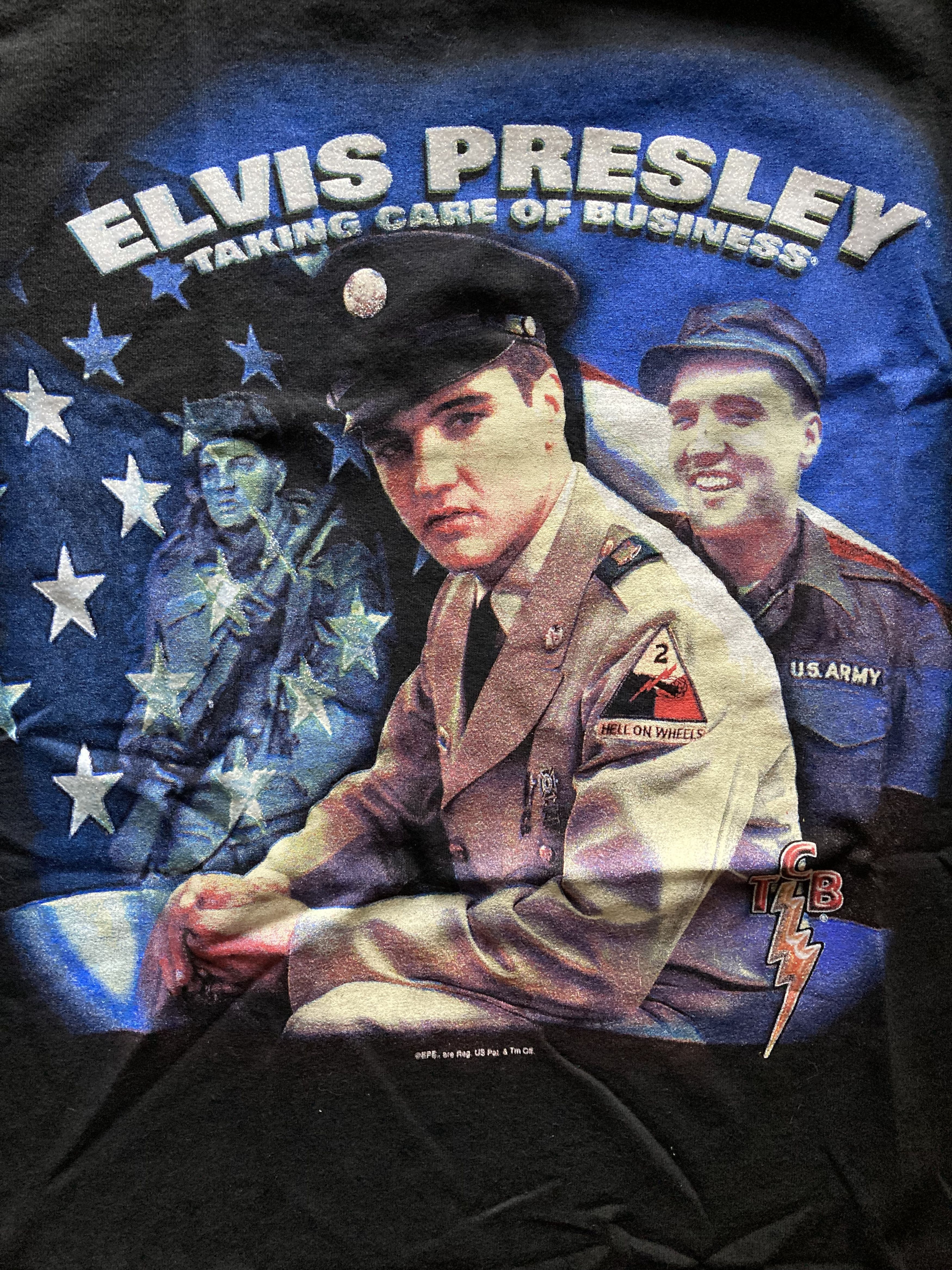 Band Tees Vintage × Band Tees × Elvis Presley xRare Tee US Made Size M / US 6-8 / IT 42-44 - 5 Thumbnail