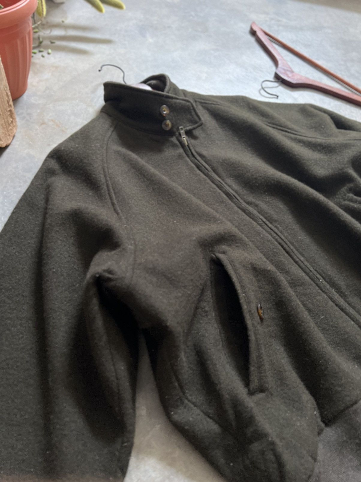 Japanese Brand × Vintage Vintage 🖤 Japanese Woll Bomber Jacket Size US M / EU 48-50 / 2 - 12 Thumbnail