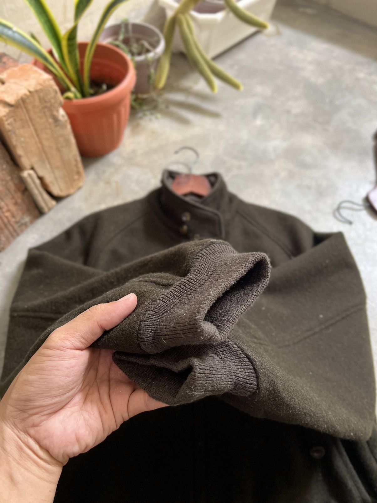 Japanese Brand × Vintage Vintage 🖤 Japanese Woll Bomber Jacket Size US M / EU 48-50 / 2 - 10 Thumbnail