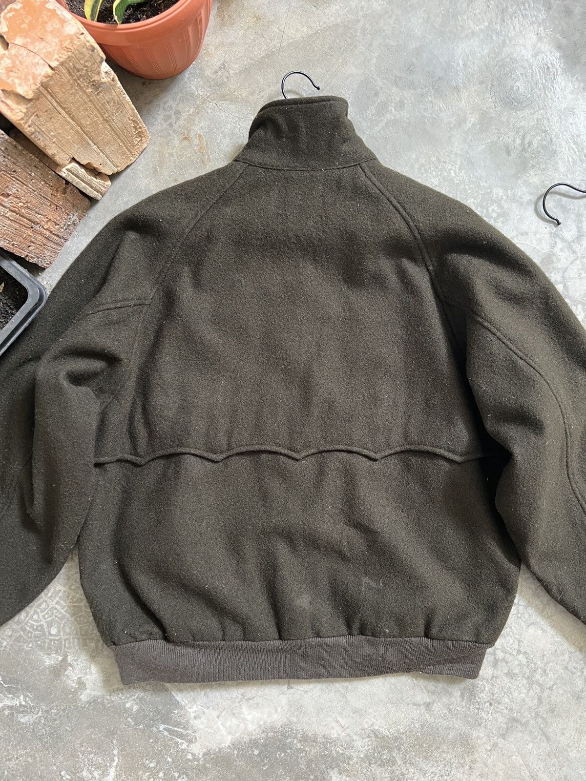 Japanese Brand × Vintage Vintage 🖤 Japanese Woll Bomber Jacket Size US M / EU 48-50 / 2 - 7 Thumbnail