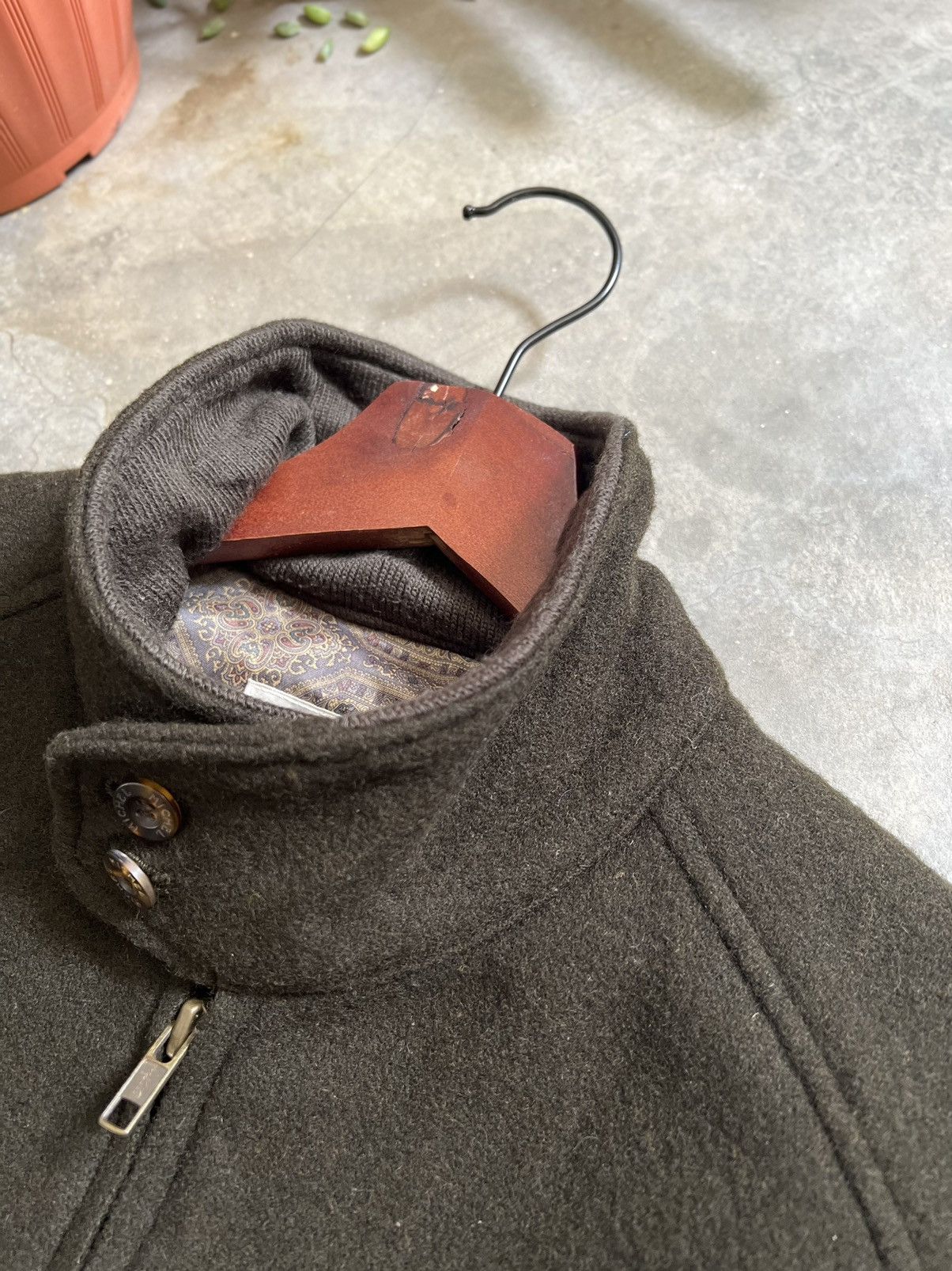 Japanese Brand × Vintage Vintage 🖤 Japanese Woll Bomber Jacket Size US M / EU 48-50 / 2 - 19 Thumbnail