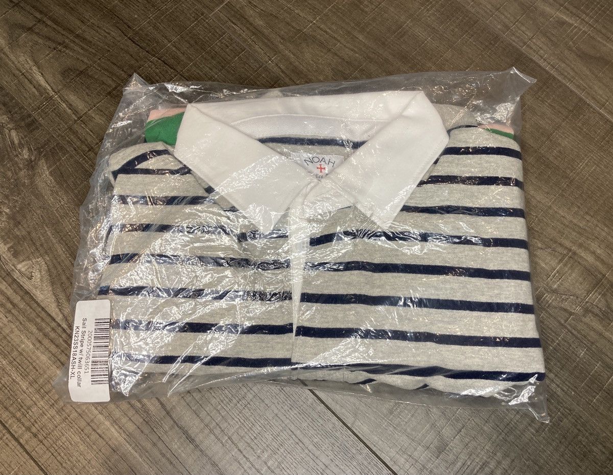Noah NOAH Sail Stripes Rugby LS Size US XL / EU 56 / 4 - 3 Thumbnail