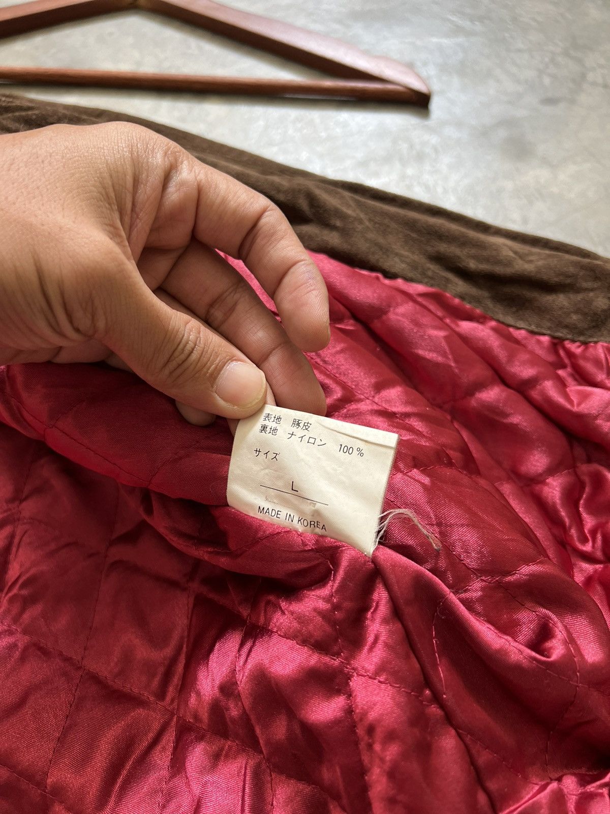 Japanese Brand VTG 🏴‍☠️ Japanese Leather Bomber Jacket Natural Brown Size US L / EU 52-54 / 3 - 15 Thumbnail