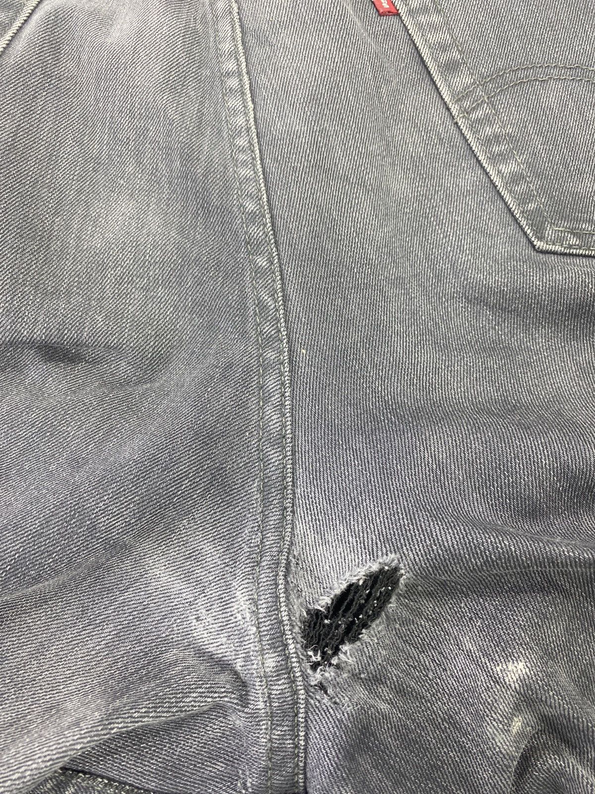 Jean VINTAGE LEVIS 541 FADED GREY JEANS-J492 Size US 41 - 9 Thumbnail