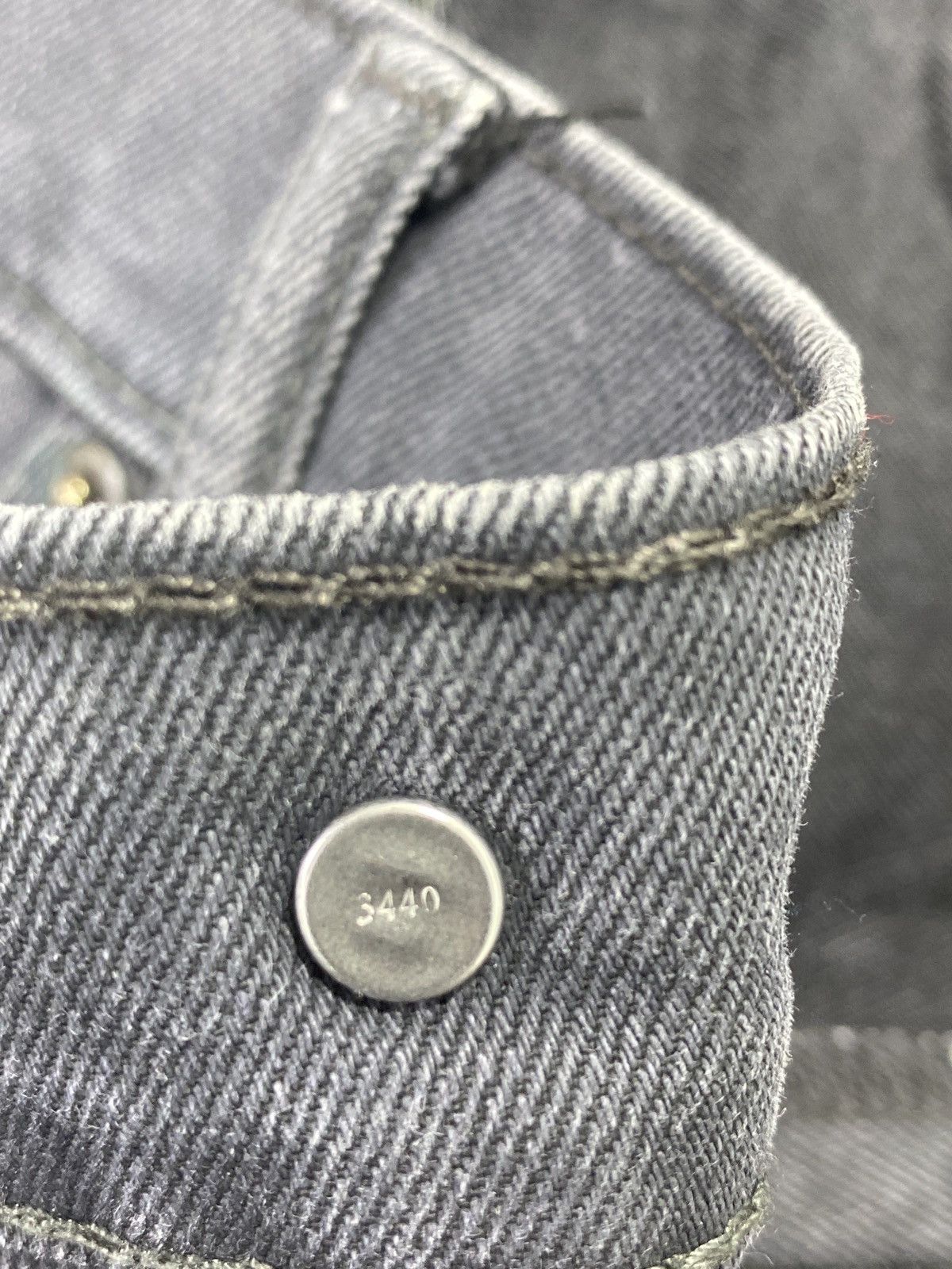 Jean VINTAGE LEVIS 541 FADED GREY JEANS-J492 Size US 41 - 5 Thumbnail