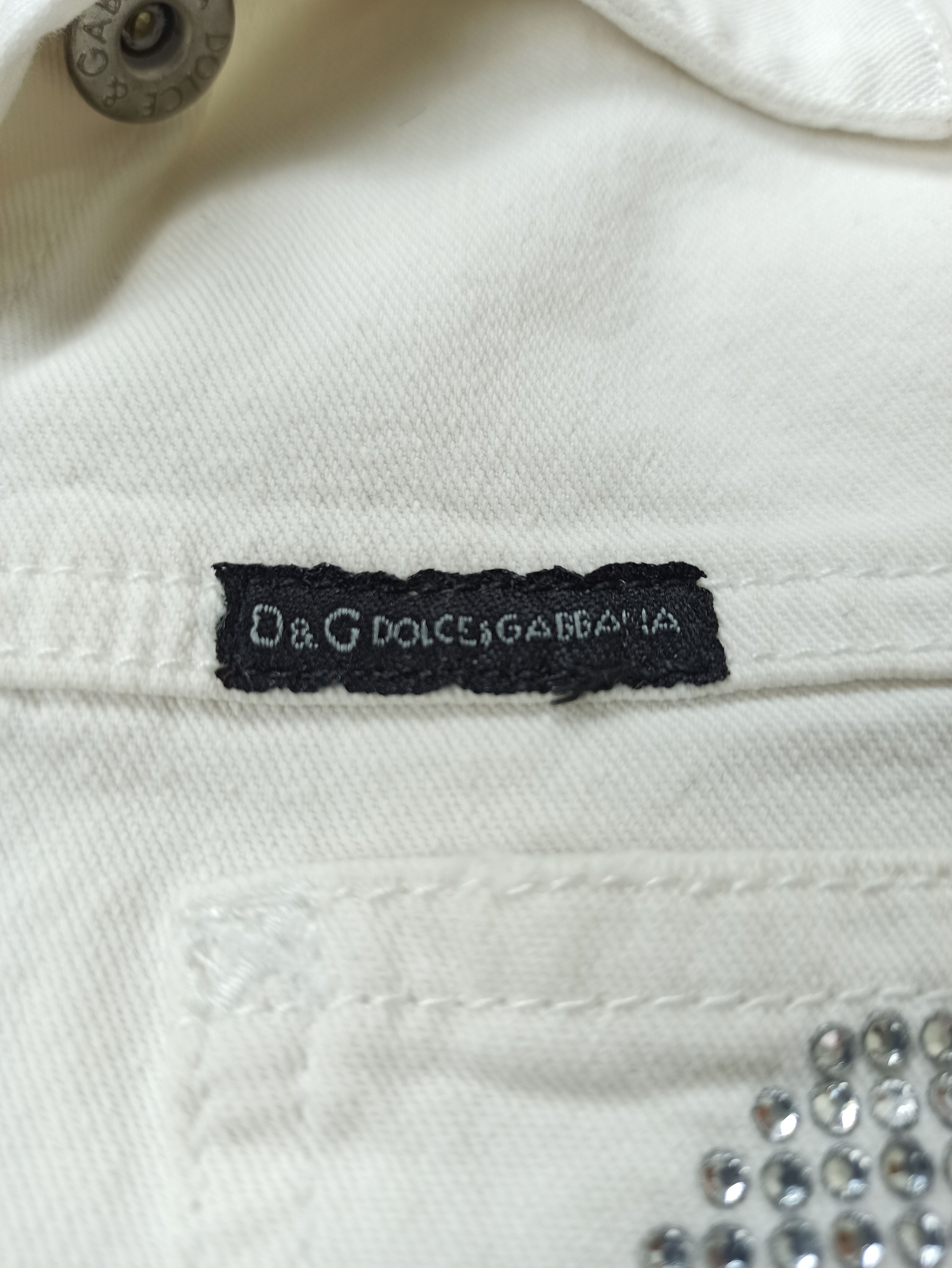 Dolce & Gabbana Dolce & Gabbana Denim Jacket Size S / US 4 / IT 40 - 5 Thumbnail