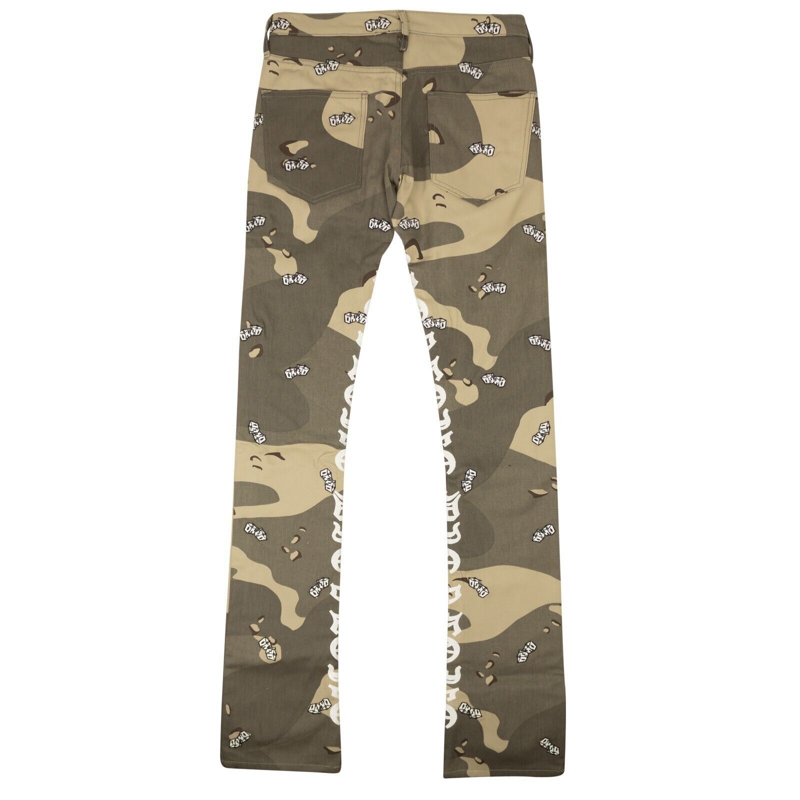 Vlone UNRELEASED Beige Desert Camo Dice 5 Pocket Jeans Size M Size US 32 / EU 48 - 2 Thumbnail