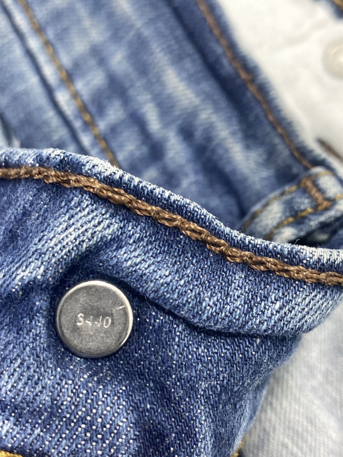 Jean VINTAGE LEVIS 541 BLUE WASH JEANS-J493 Size US 34 / EU 50 - 6 Thumbnail
