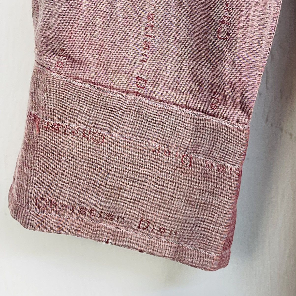 Dior CHRISTIAN DIOR FULL PRINT MONOGRAM BUTTON UP TOP SHIRT Size US XS / EU 42 / 0 - 7 Thumbnail
