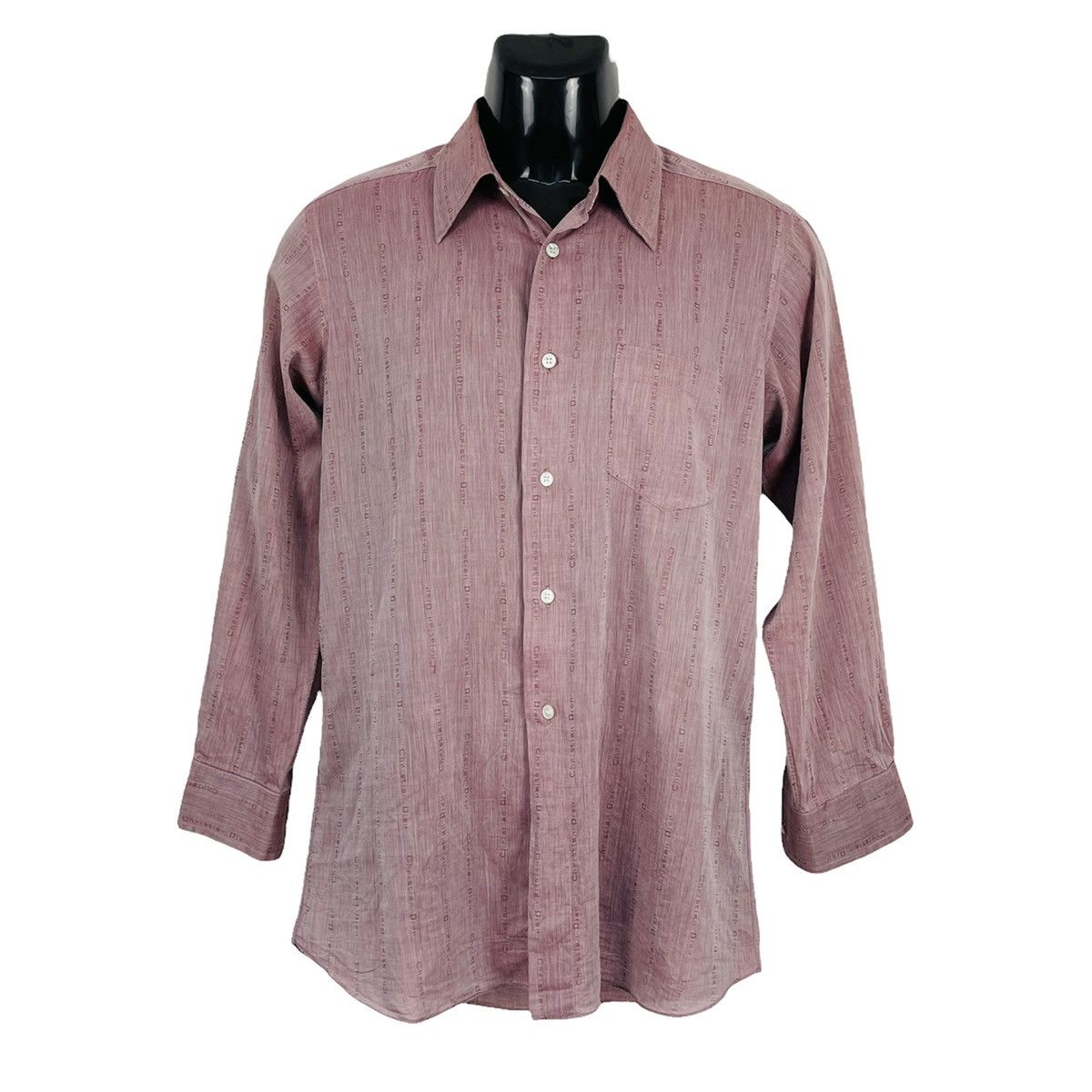 Dior CHRISTIAN DIOR FULL PRINT MONOGRAM BUTTON UP TOP SHIRT Size US XS / EU 42 / 0 - 1 Thumbnail