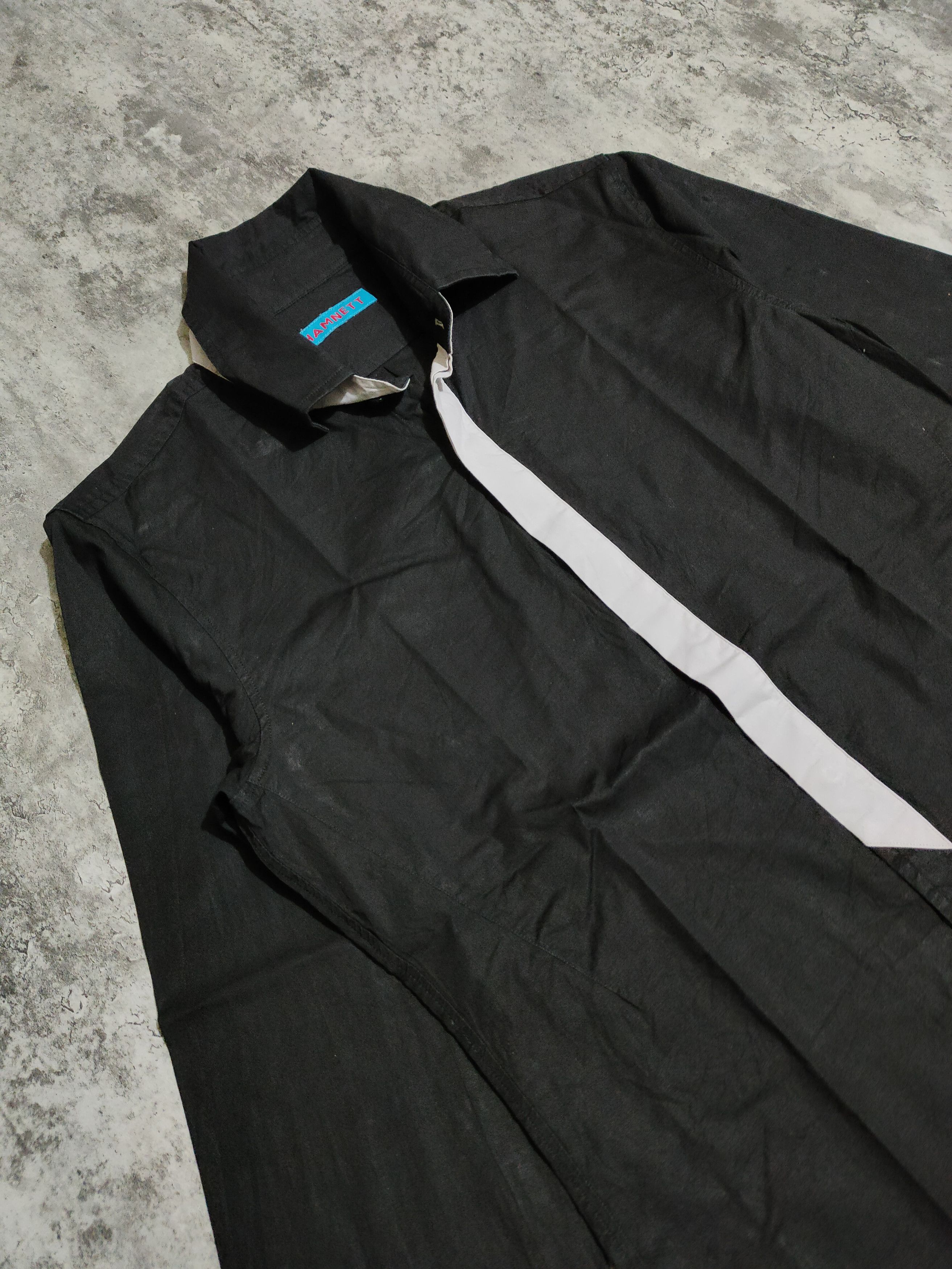 Japanese Brand × Katharine Hamnett London Japanese brand Katharine Hamnett shirt Size L / US 10 / IT 46 - 4 Thumbnail