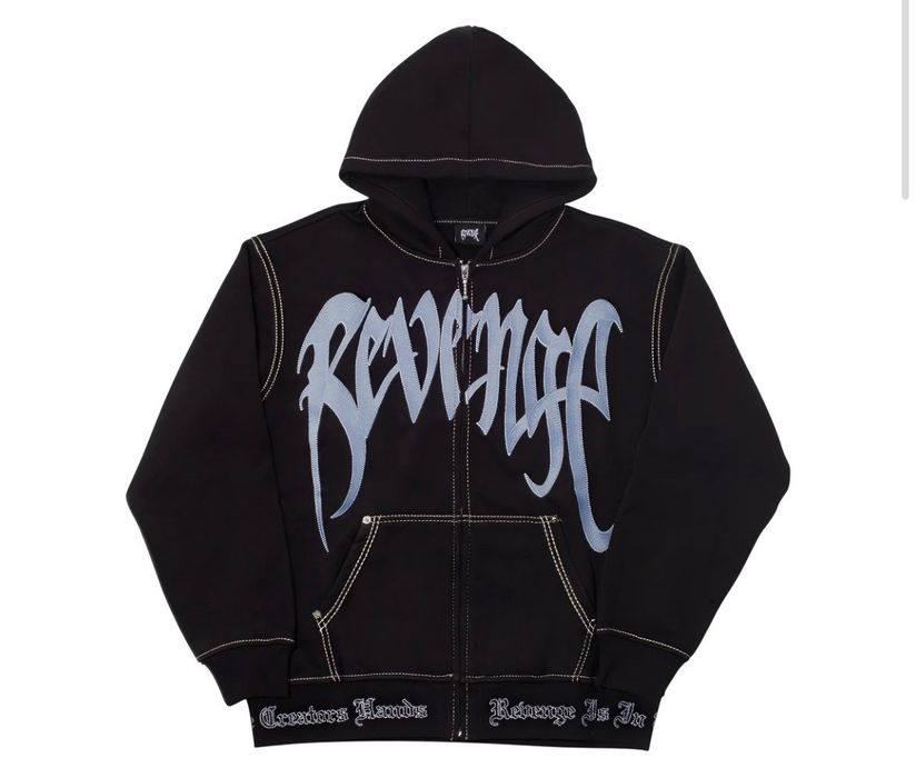 Grailed 2025 revenge hoodie