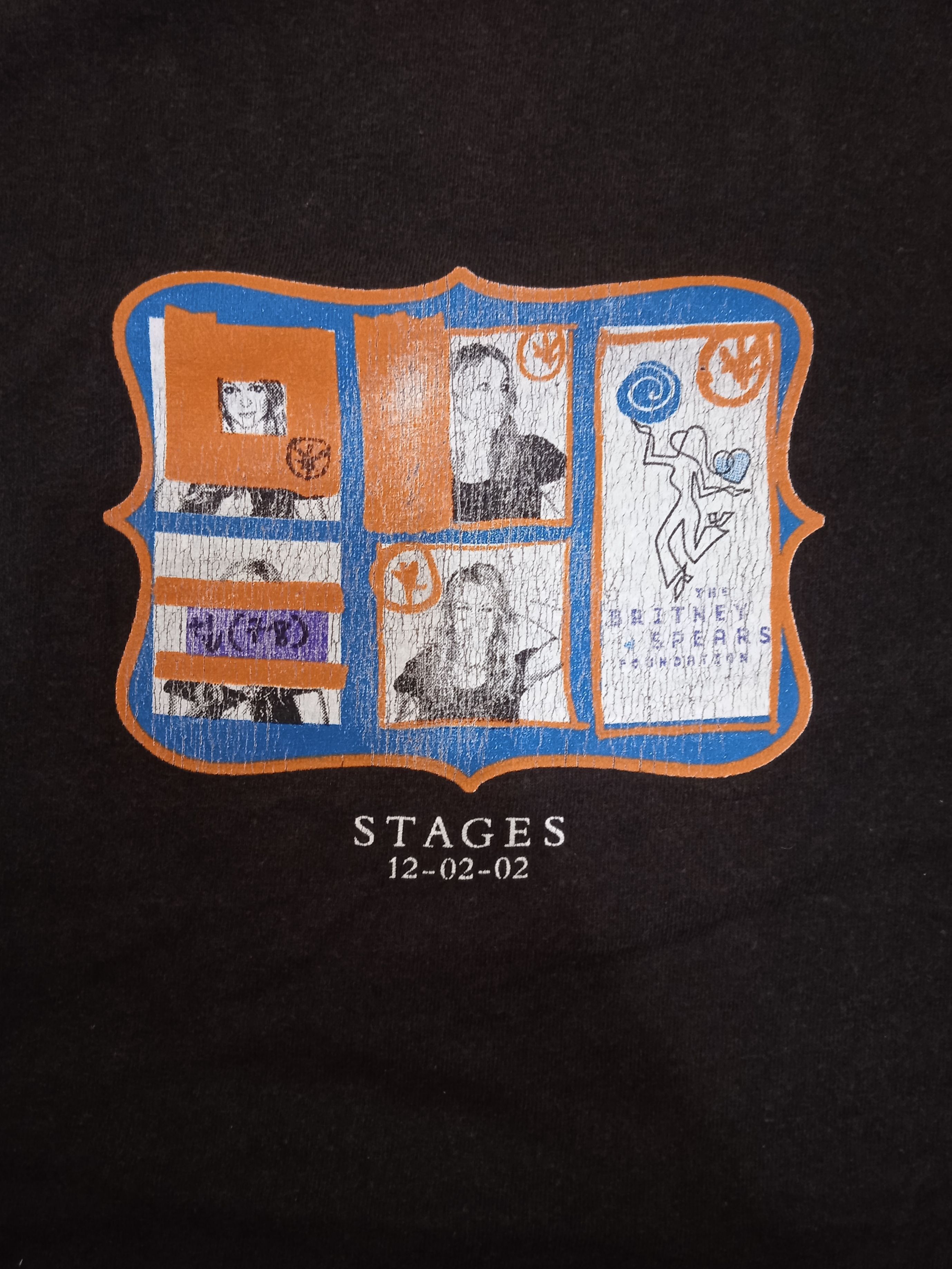 Vintage Vintage 2000s Britney Spears Stages T-Shirt Size US L / EU 52-54 / 3 - 3 Thumbnail