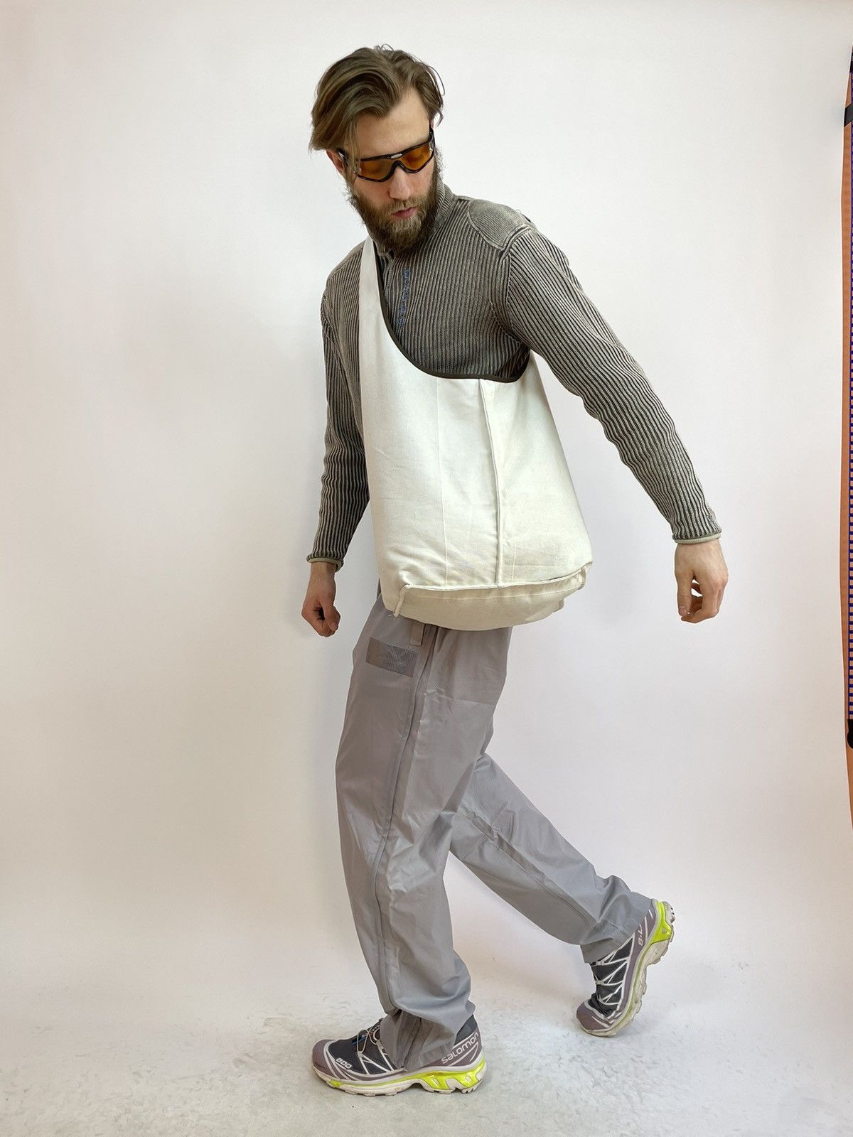 Handmade Shopper military bag Shoulder Totebag hand made in Ukraine Size ONE SIZE - 14 Thumbnail