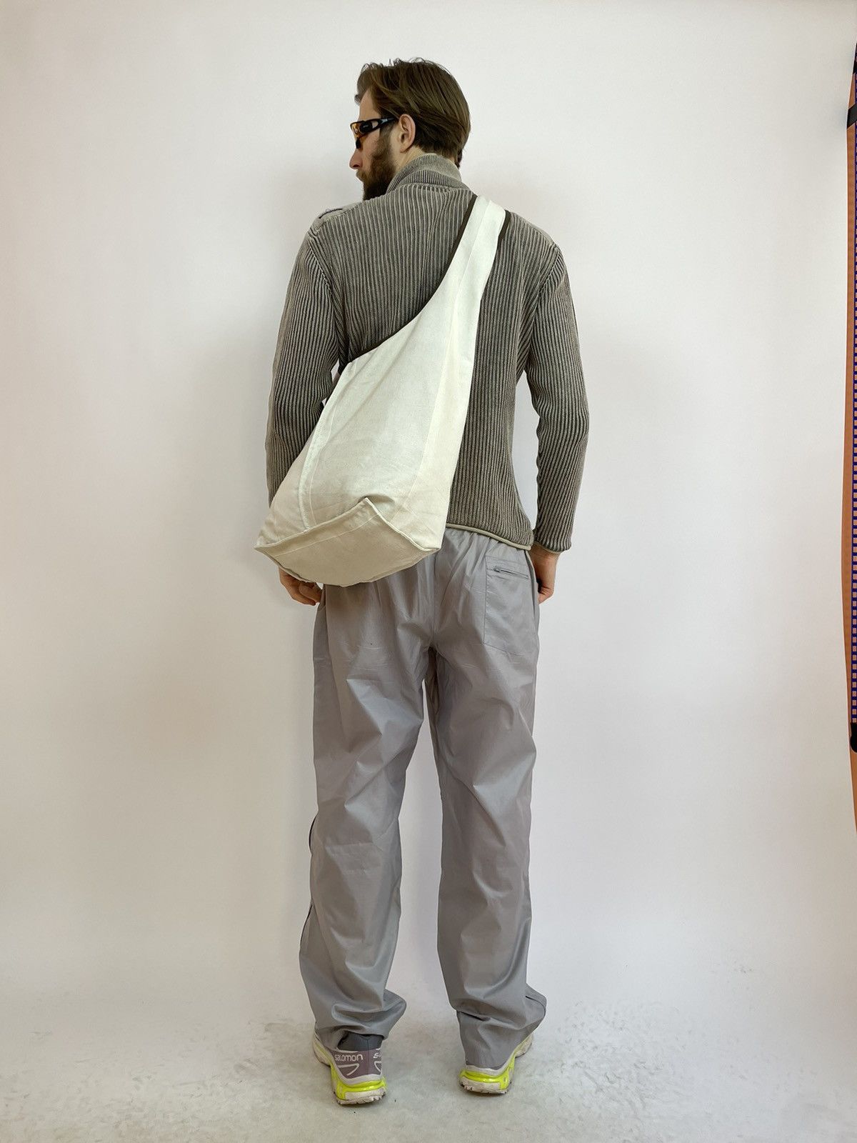 Handmade Shopper military bag Shoulder Totebag hand made in Ukraine Size ONE SIZE - 11 Thumbnail