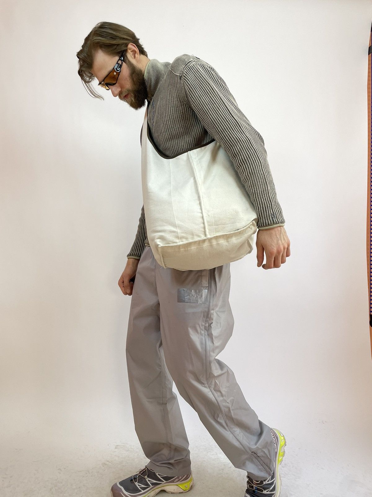 Handmade Shopper military bag Shoulder Totebag hand made in Ukraine Size ONE SIZE - 15 Thumbnail