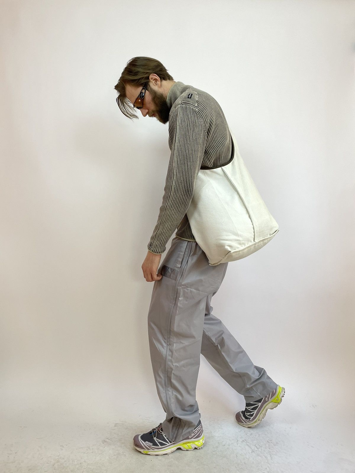 Handmade Shopper military bag Shoulder Totebag hand made in Ukraine Size ONE SIZE - 18 Thumbnail