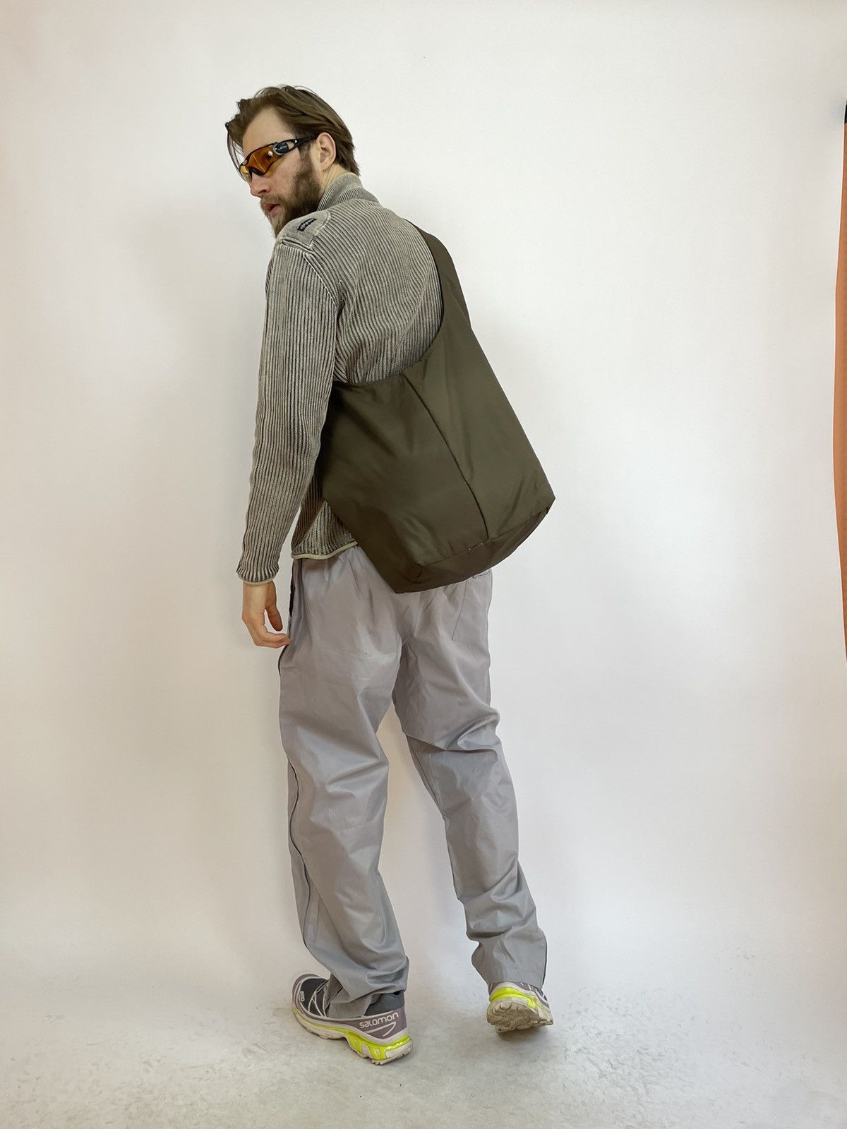 Handmade Shopper military bag Shoulder Totebag hand made in Ukraine Size ONE SIZE - 9 Thumbnail